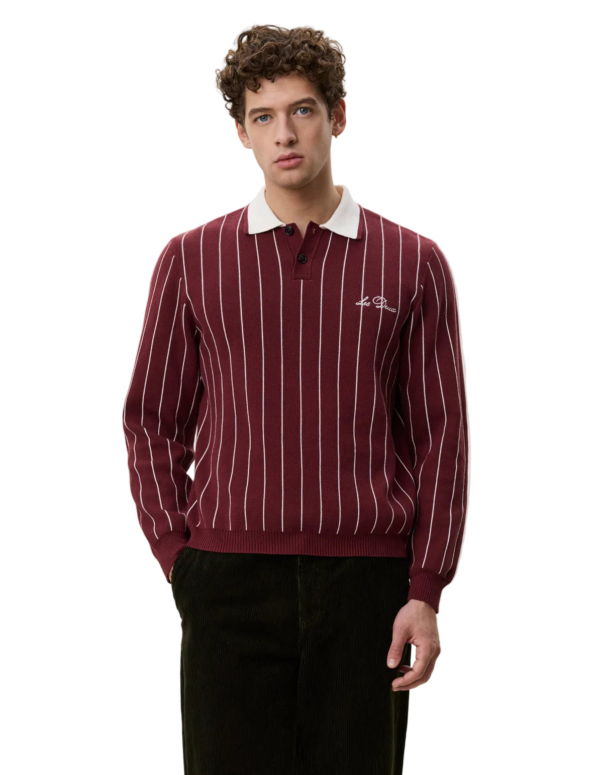 Signature Knitted LS Polo