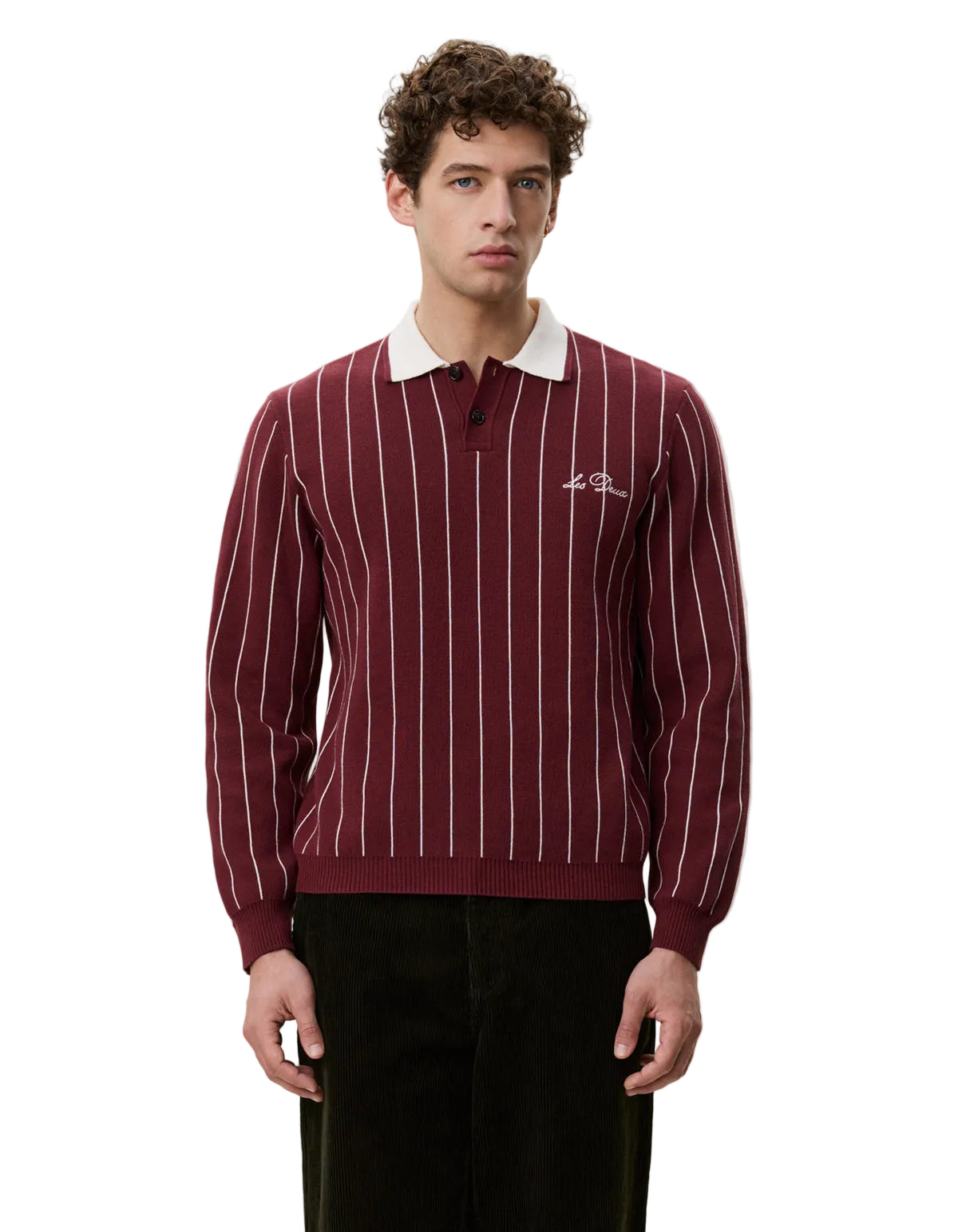 Signature Knitted LS Polo