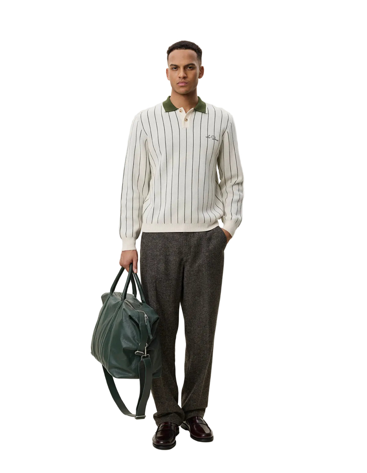 Signature Knitted LS Polo