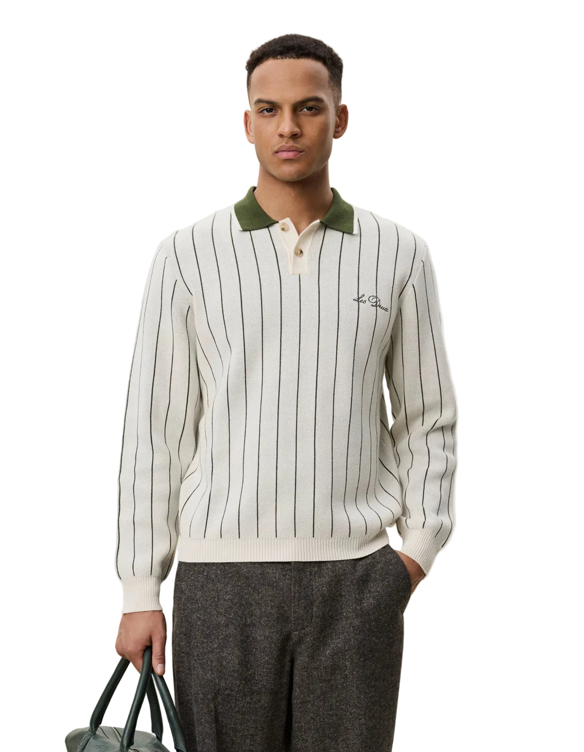 Signature Knitted LS Polo