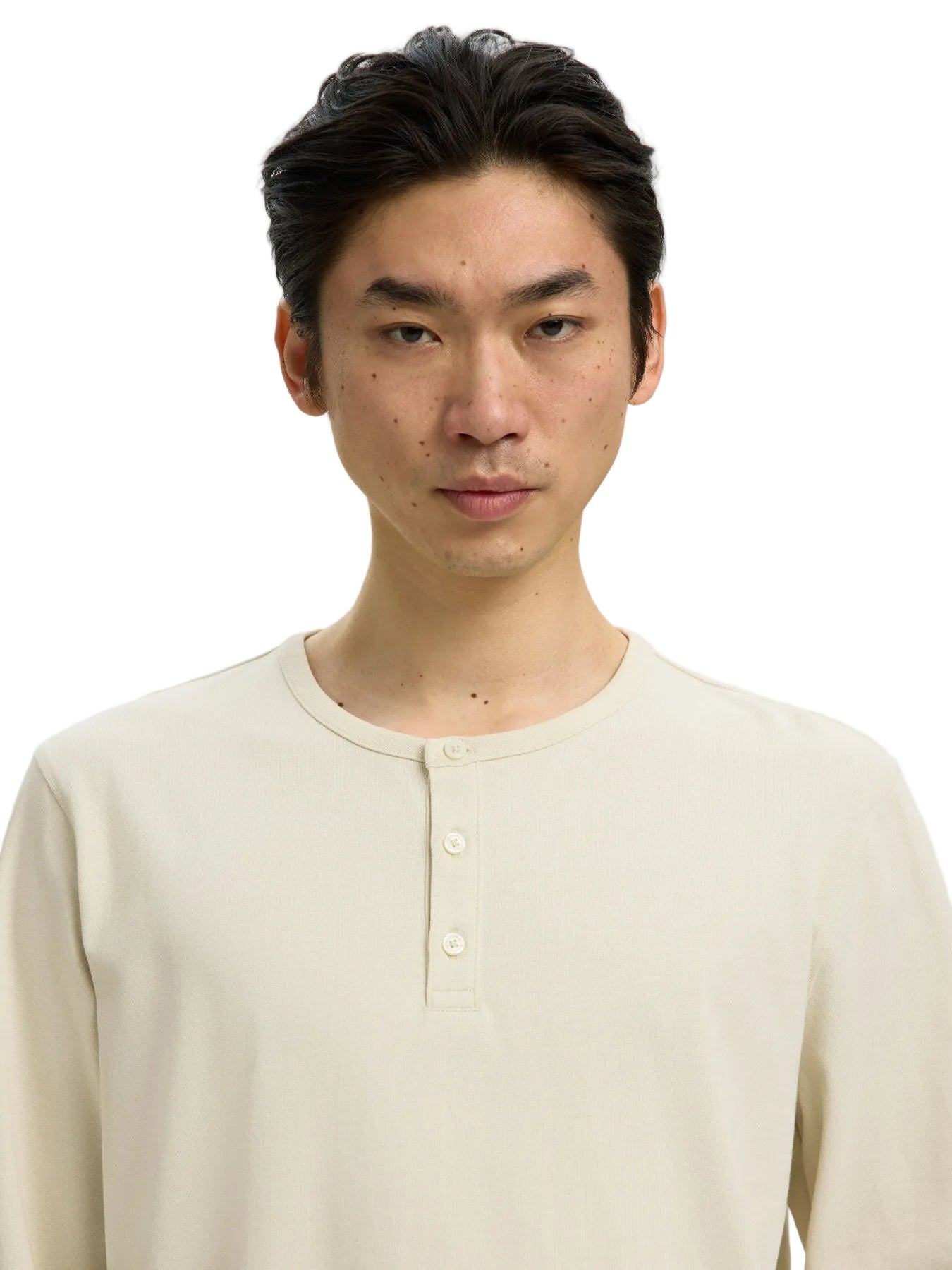 Maglia henley Domestic Ronan a maniche lunghe