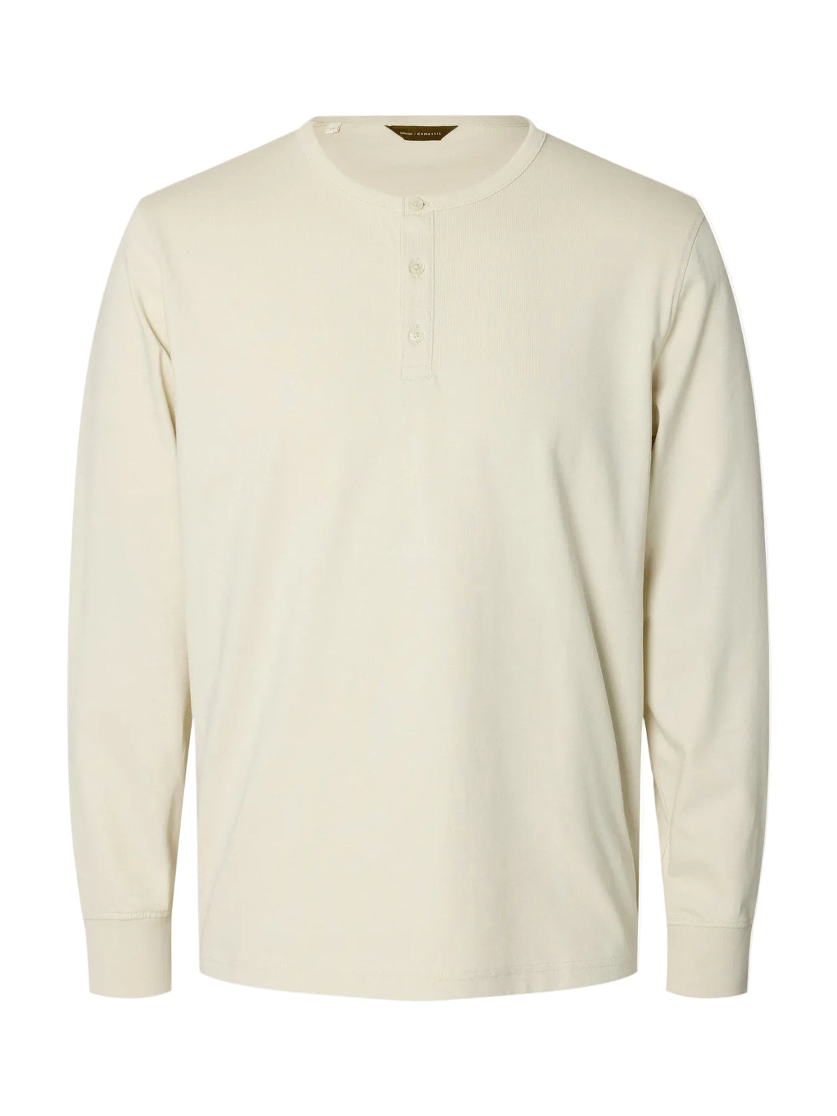 Maglia henley Domestic Ronan a maniche lunghe