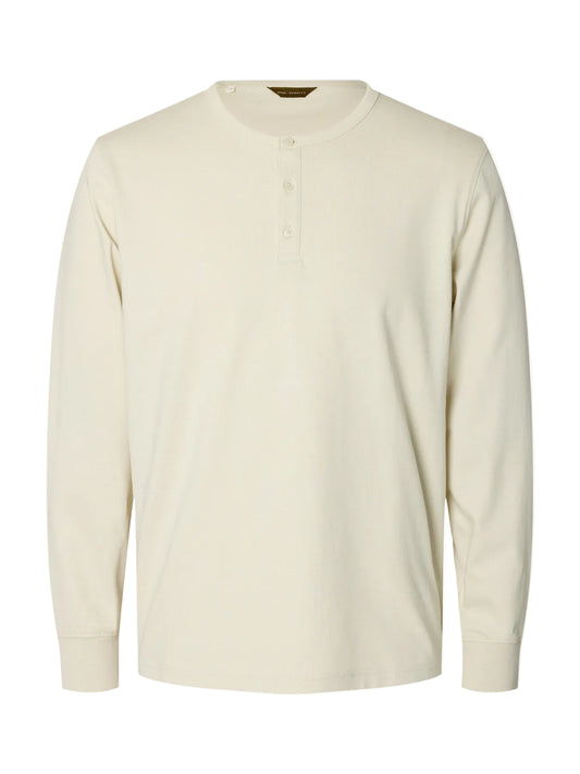Maglia henley Domestic Ronan a maniche lunghe