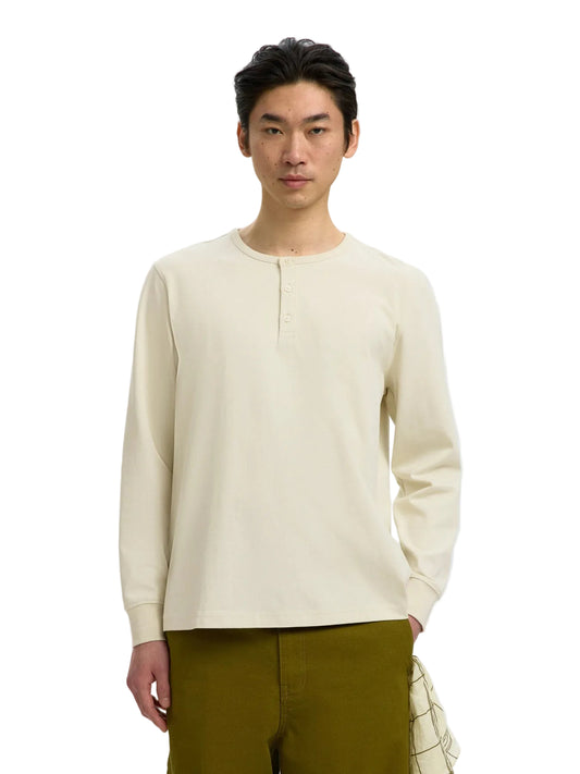 Maglia henley Domestic Ronan a maniche lunghe