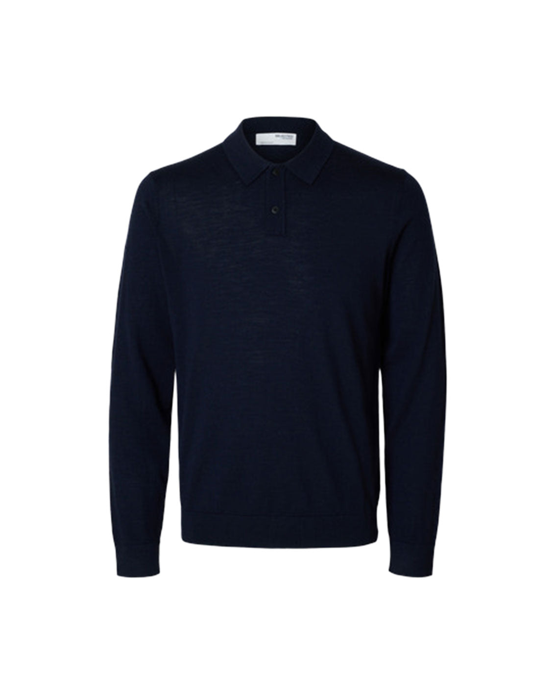 Tray LS Knit Merino Polo