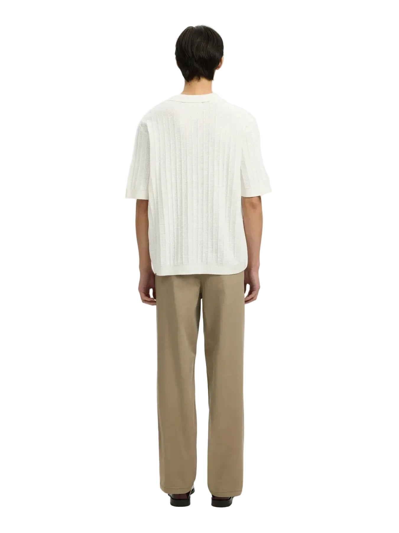 Dane SS Knit Color Structure Polo