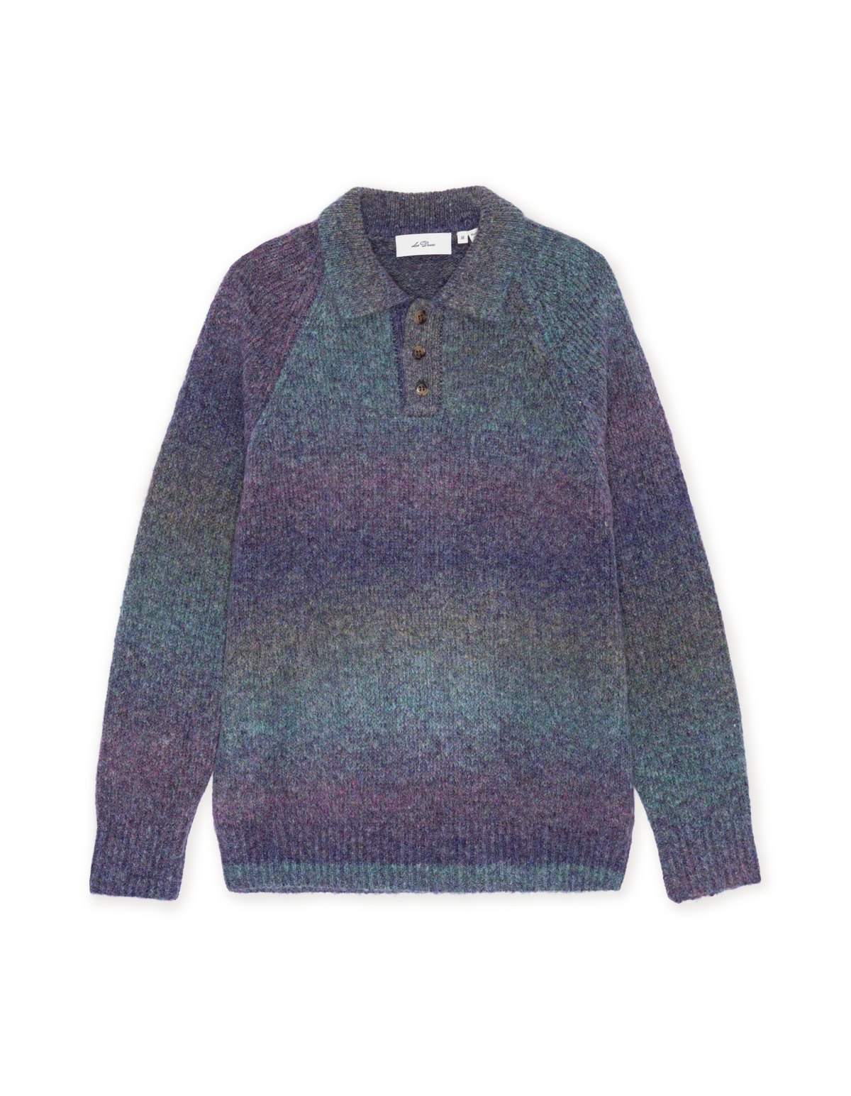 Gradient Knitted Polo