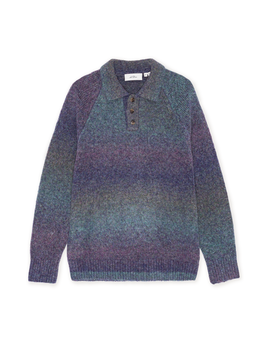 Gradient Knitted Polo