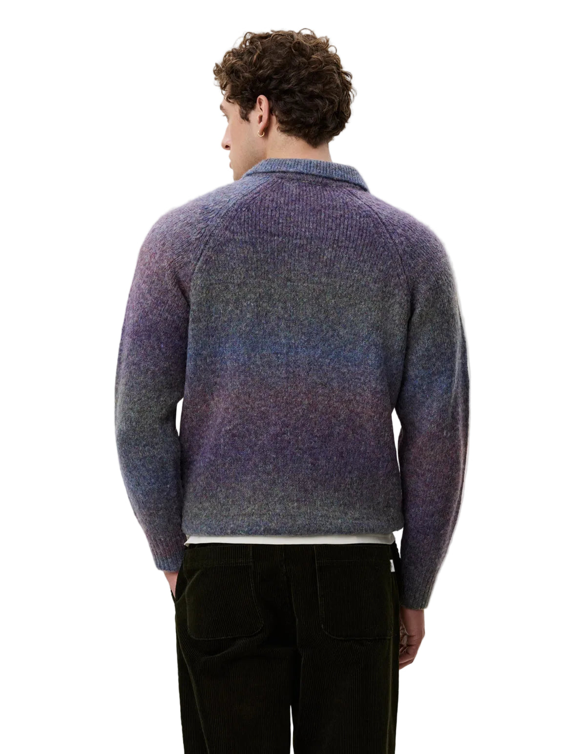 Gradient Knitted Polo