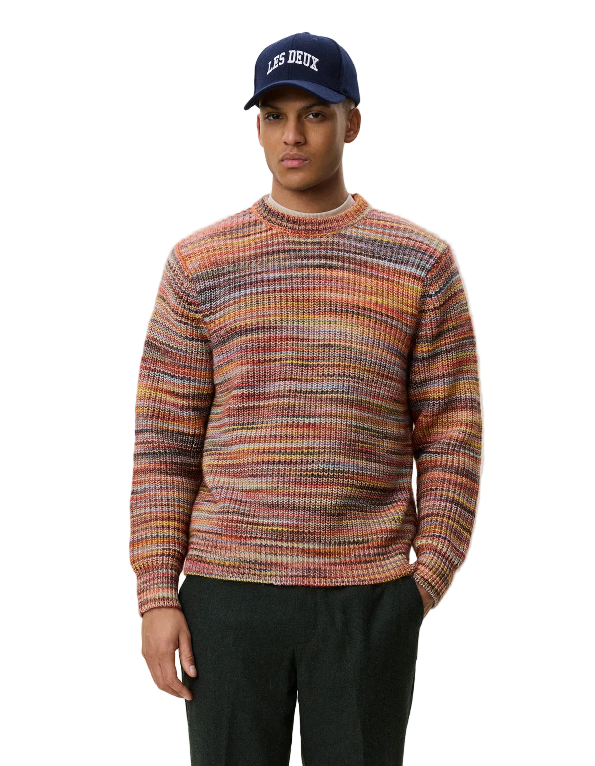 Space Rib Crewneck Knit