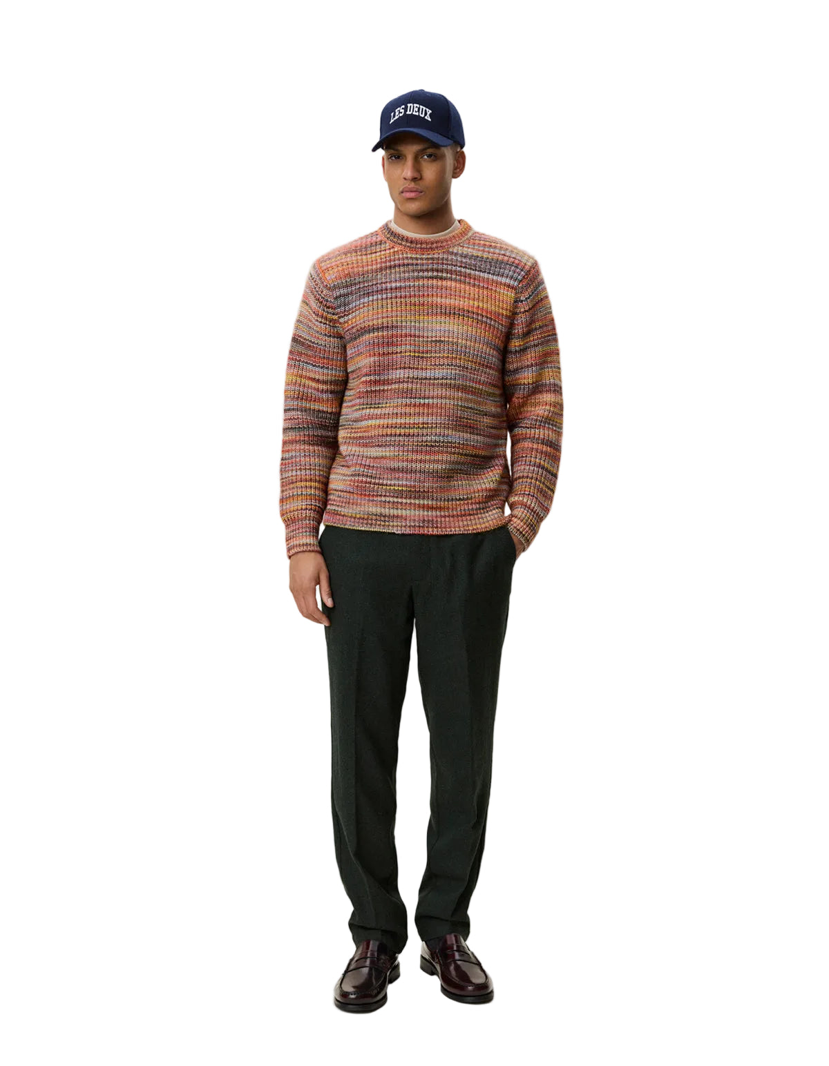 Space Rib Crewneck Knit