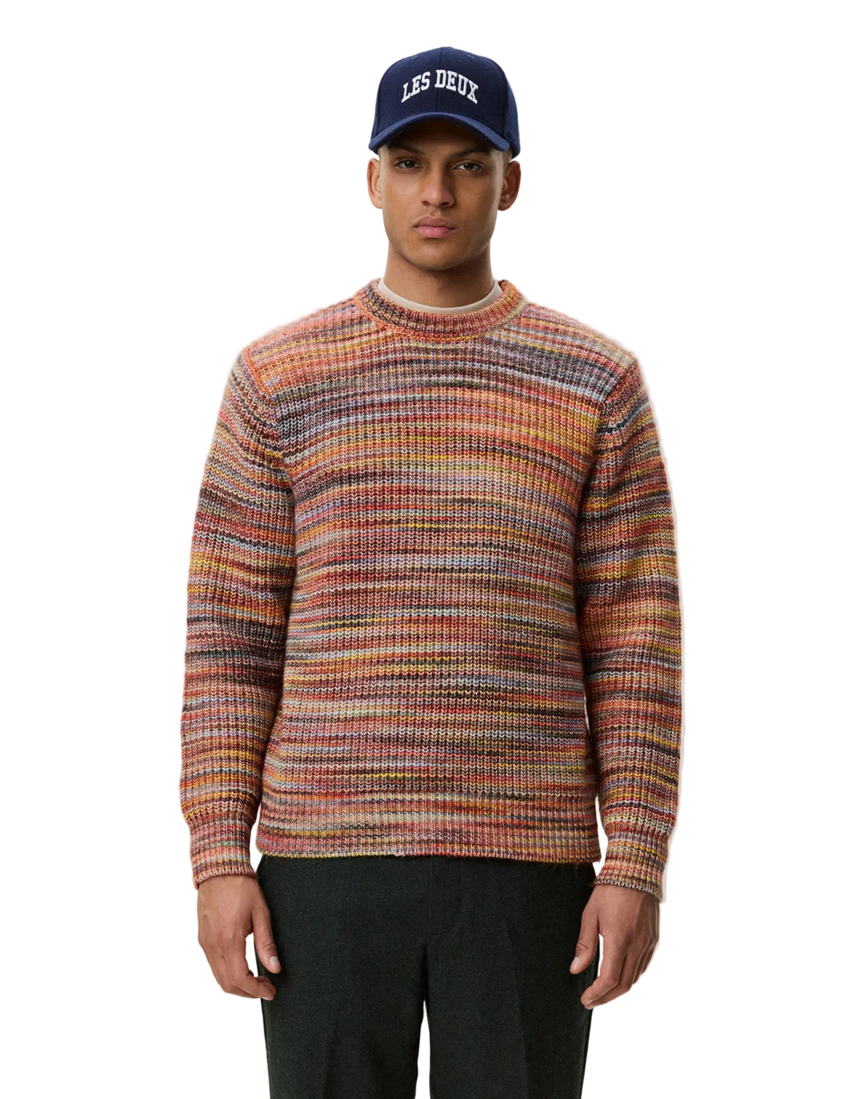 Space Rib Crewneck Knit