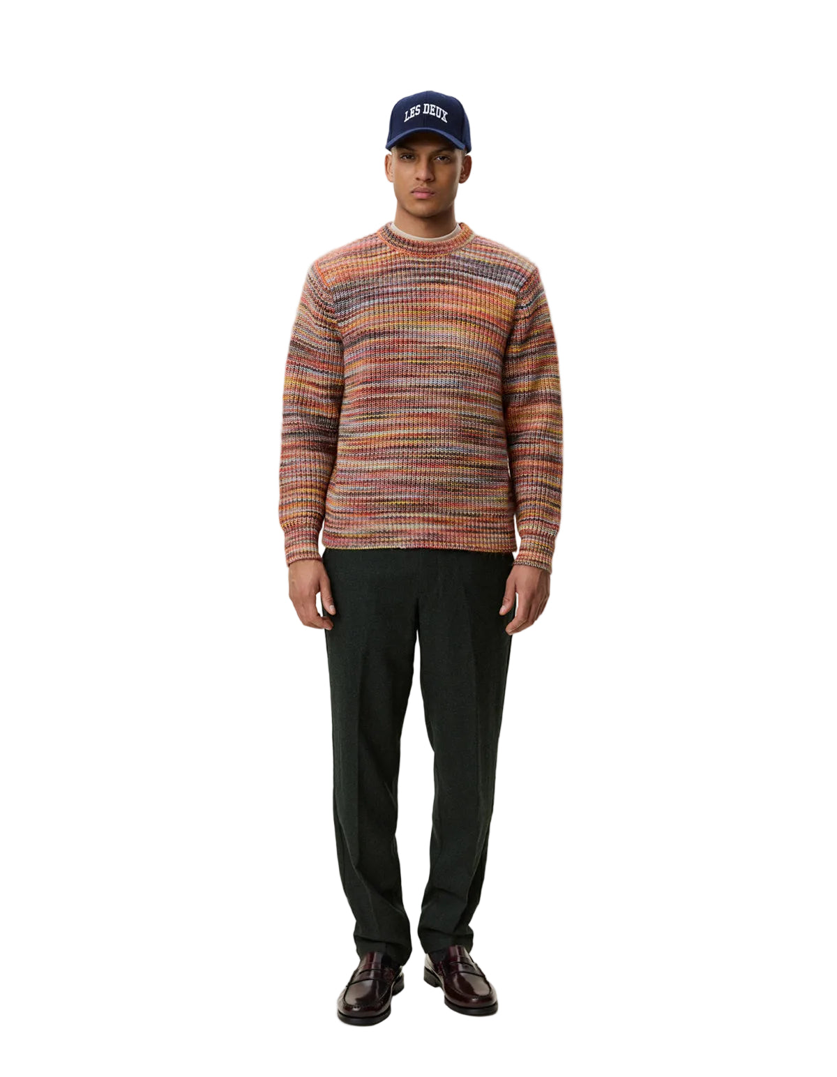 Space Rib Crewneck Knit