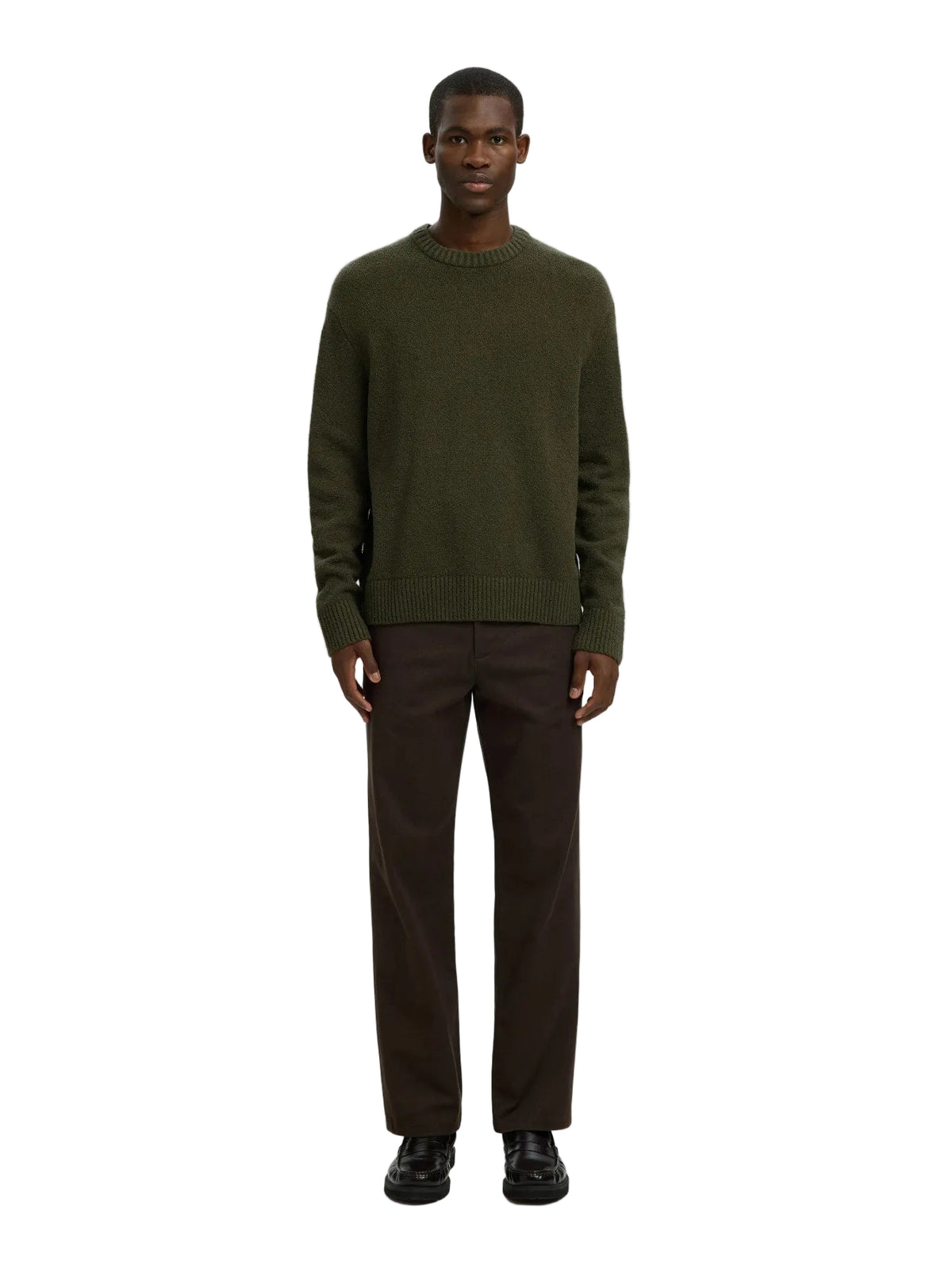 Alex LS Knit Relaxed Crewneck