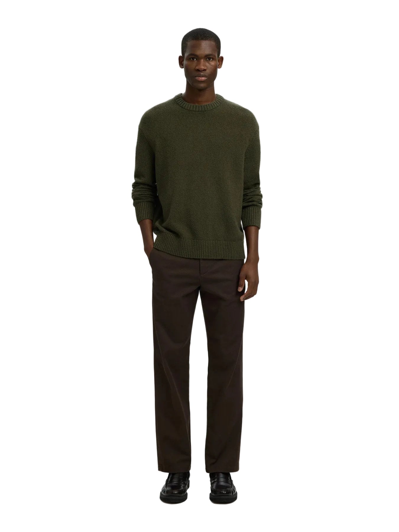 Alex LS Knit Relaxed Crewneck