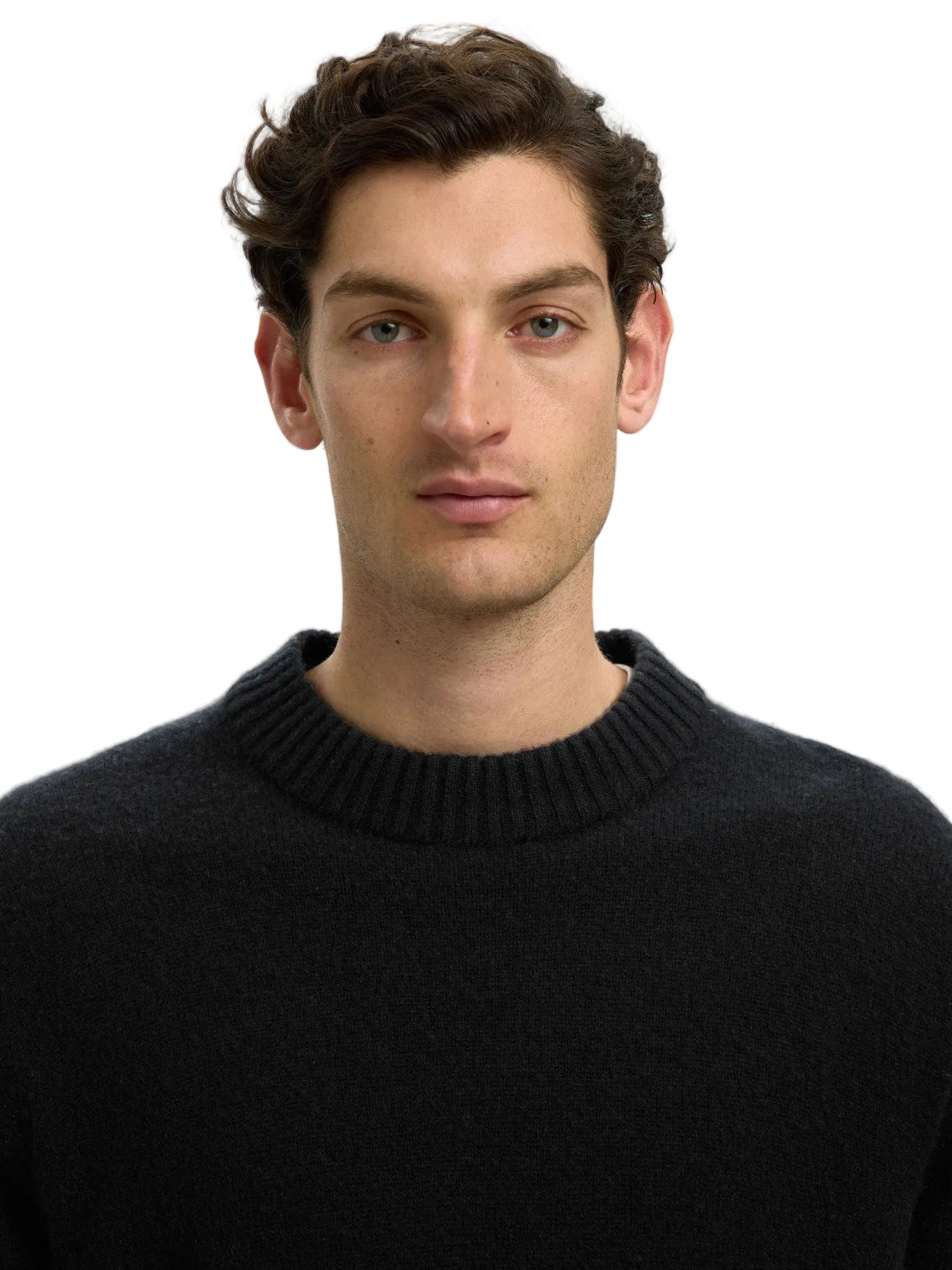 Calle Cashmere Blend Crewneck