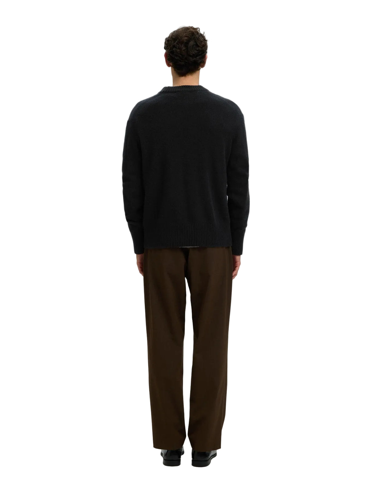 Calle Cashmere Blend Crewneck