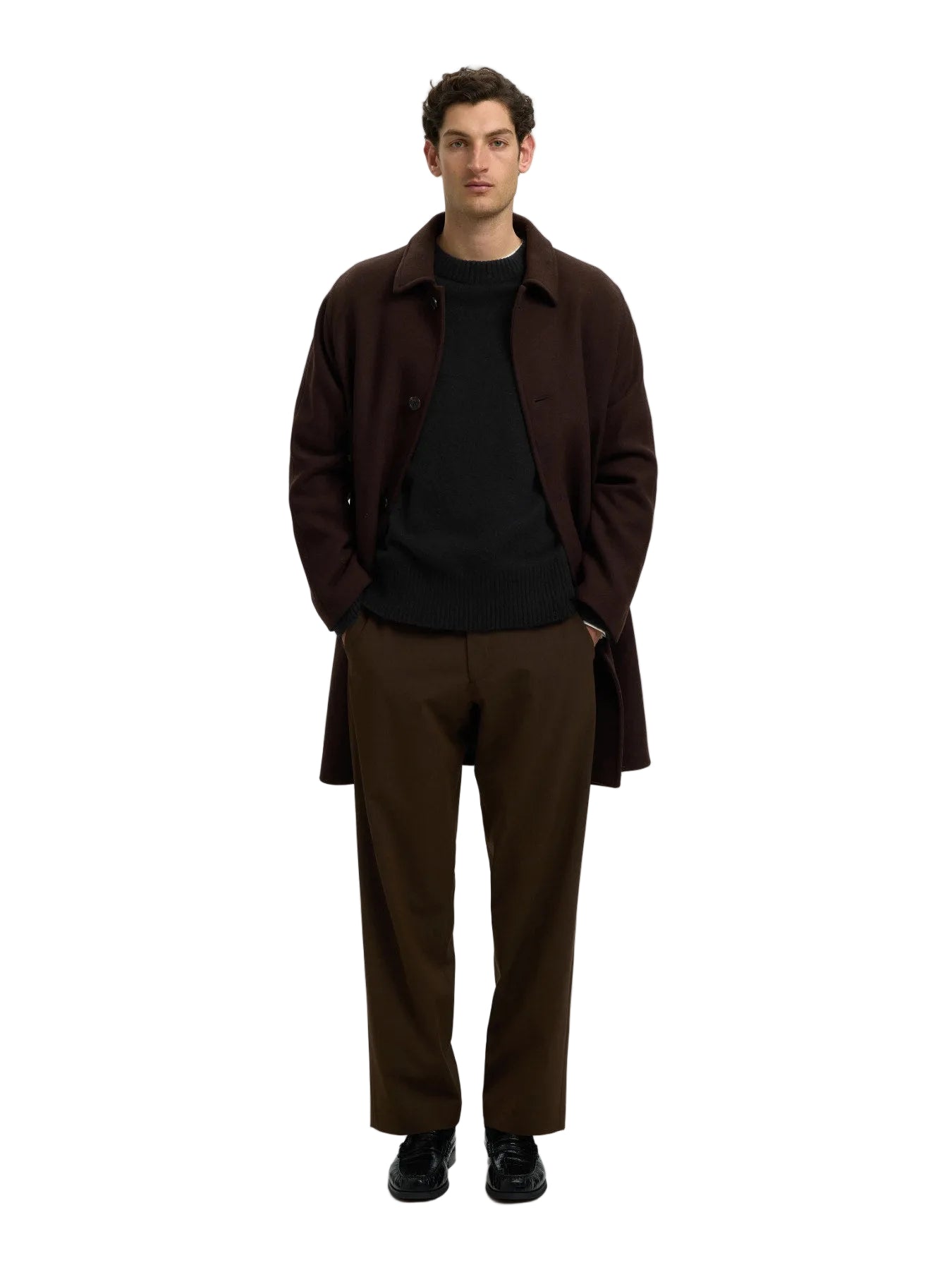 Calle Cashmere Blend Crewneck