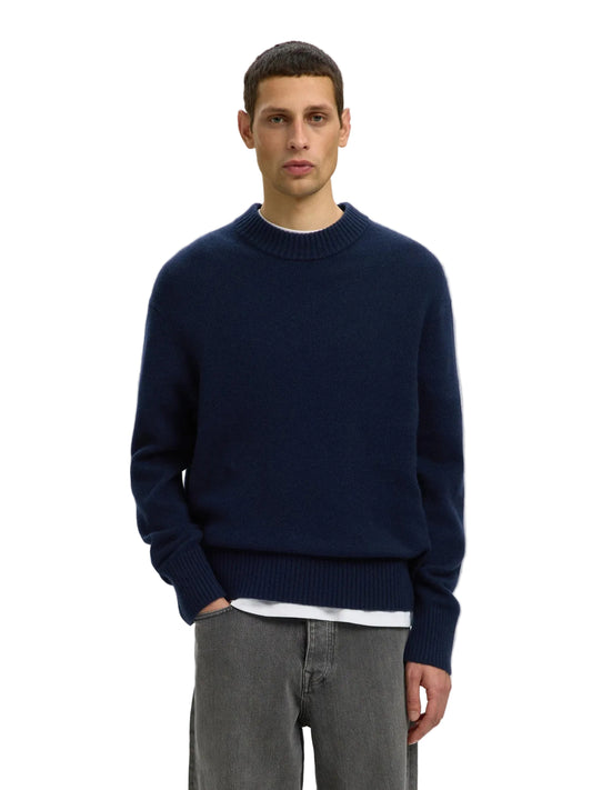 Calle Cashmere Blend Crewneck