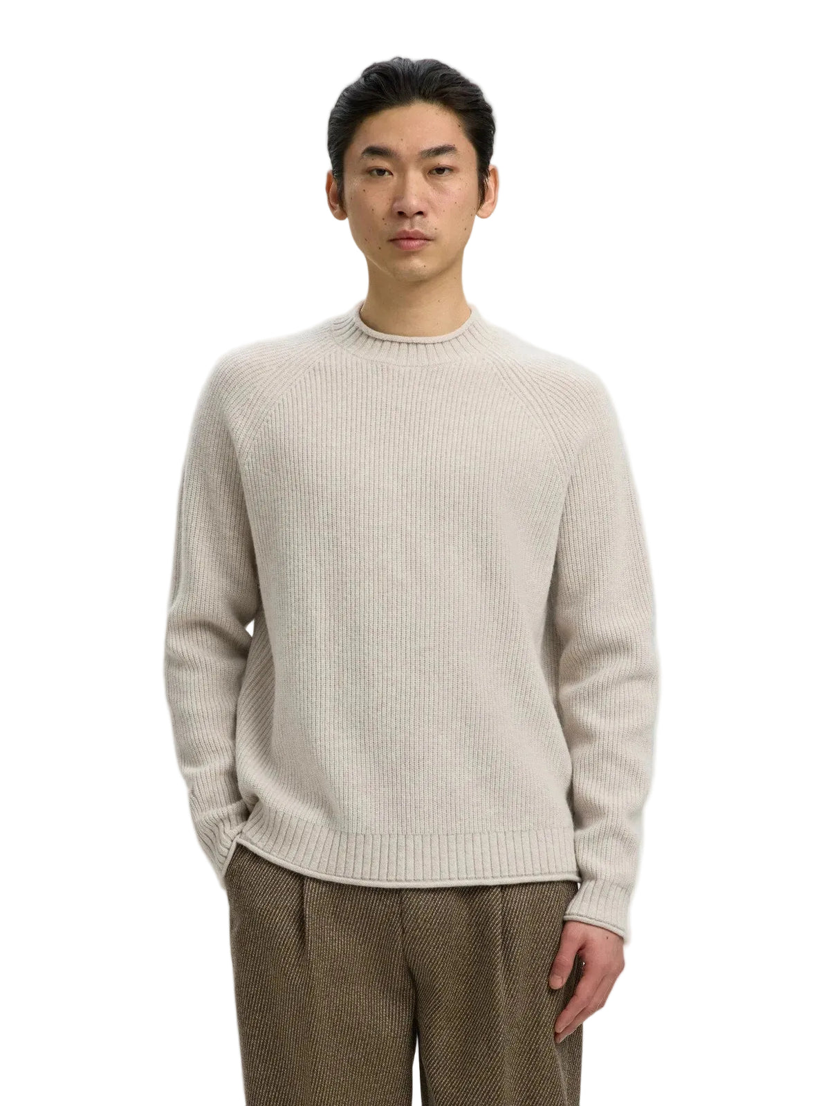 Domestic LS Knit Crewneck