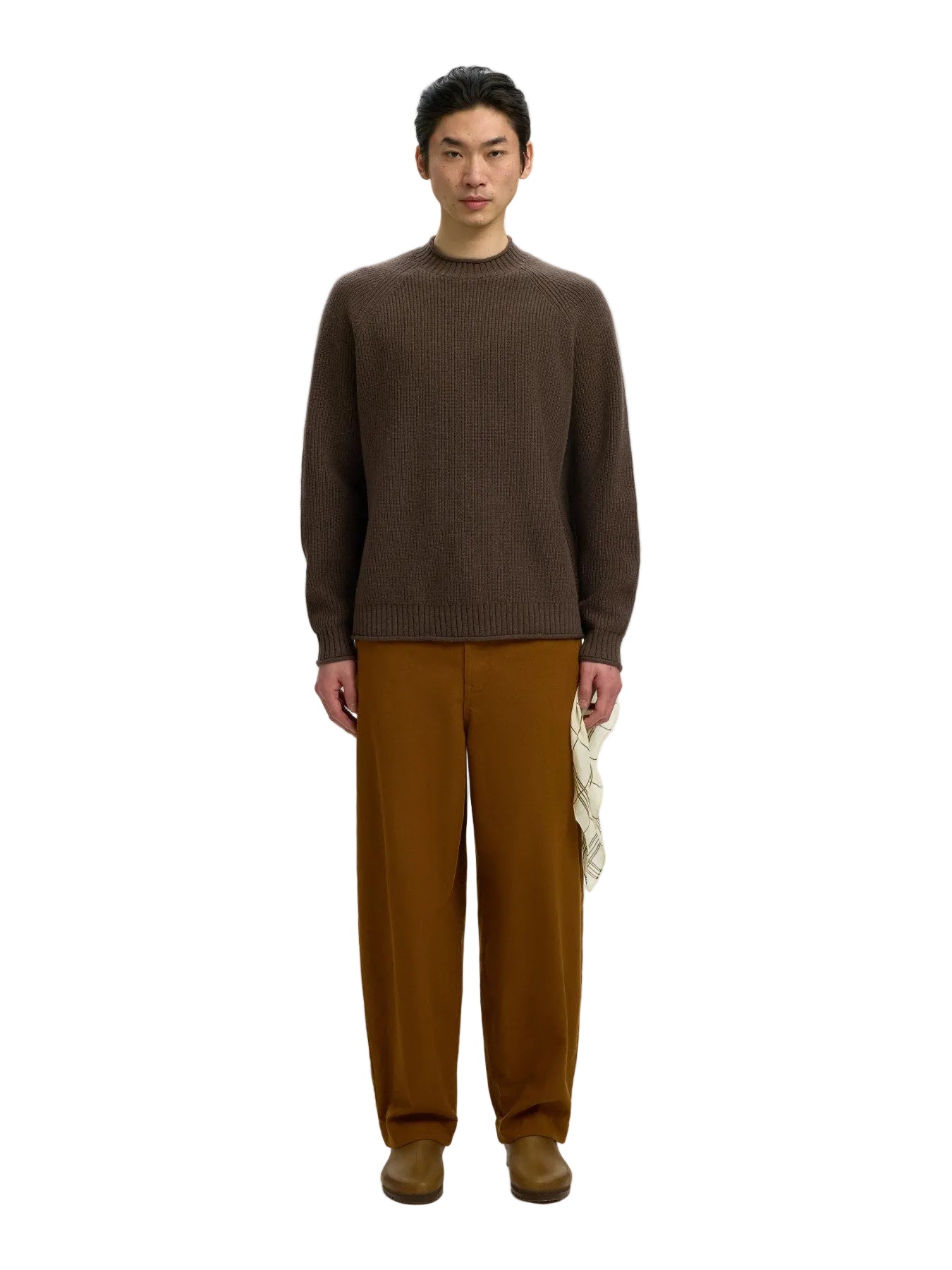Domestic LS Knit Crewneck