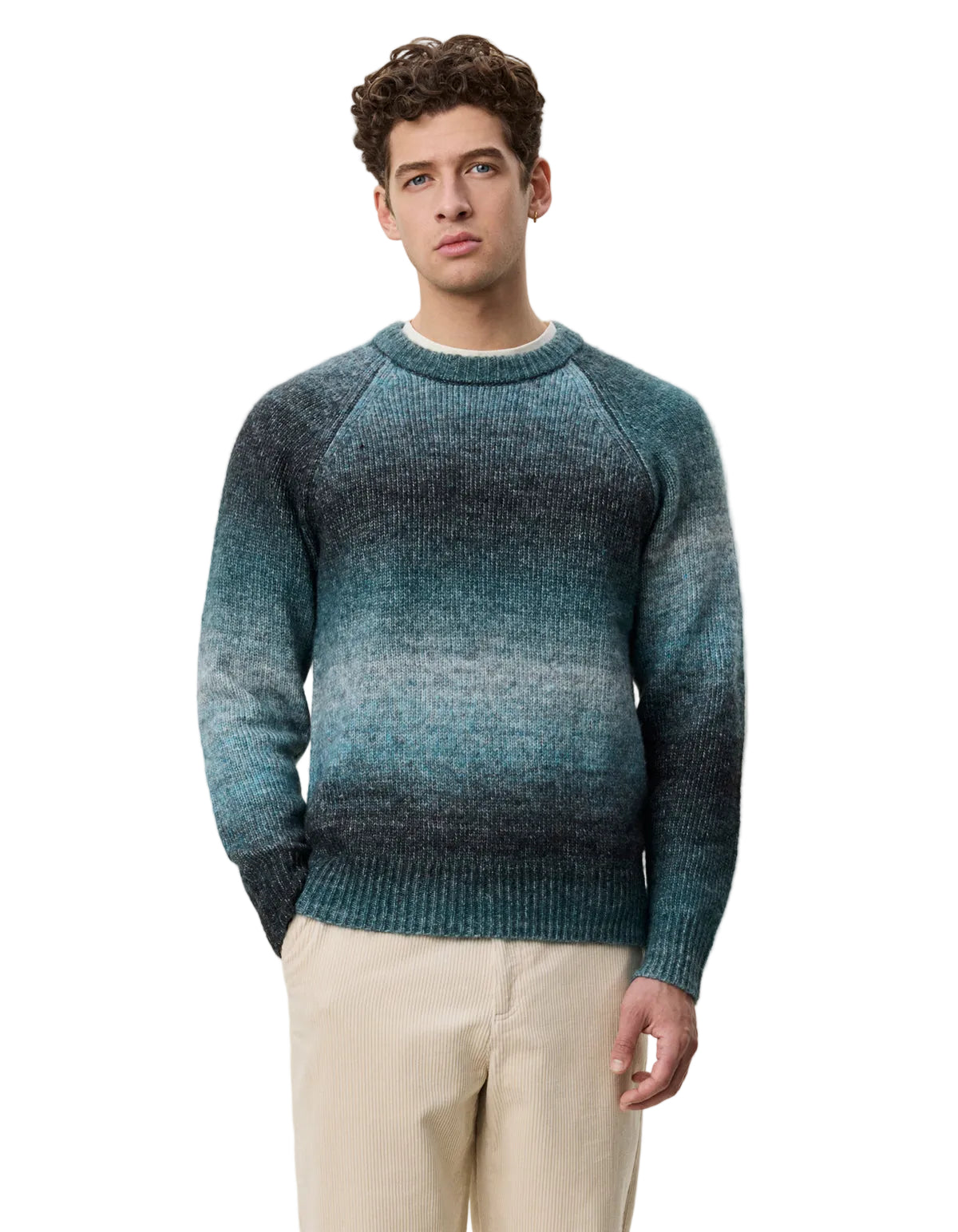 Gradient Roundneck Knit