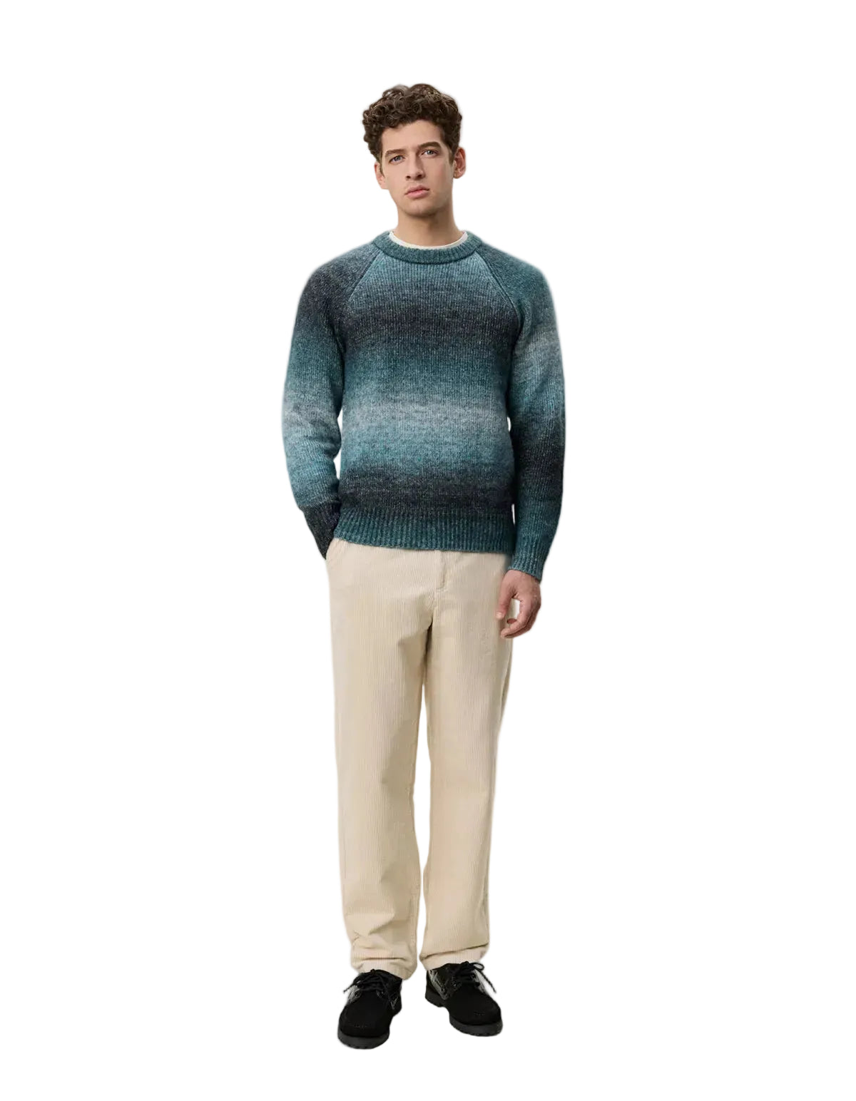Gradient Roundneck Knit