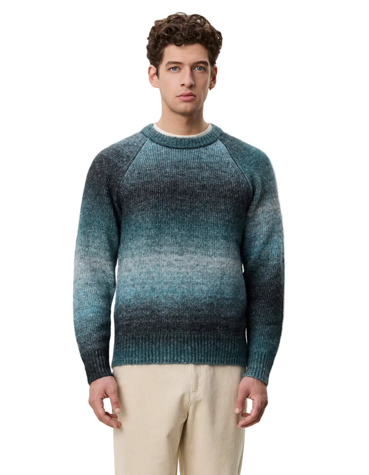 Gradient Roundneck Knit
