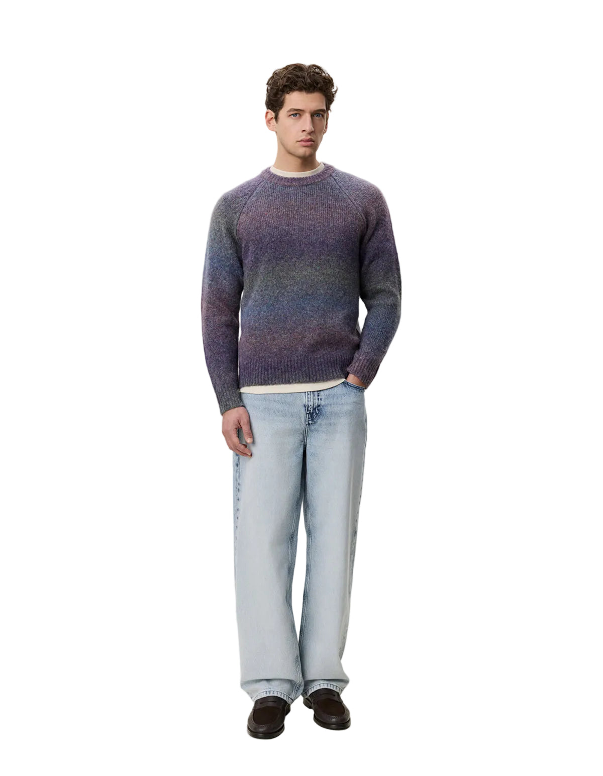 Gradient Roundneck Knit