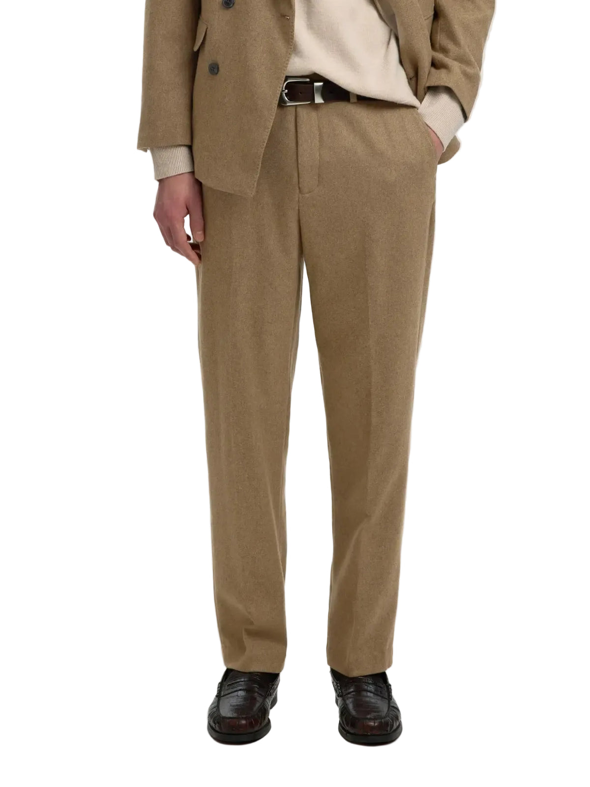 Paolo Wool Blend String Trouser