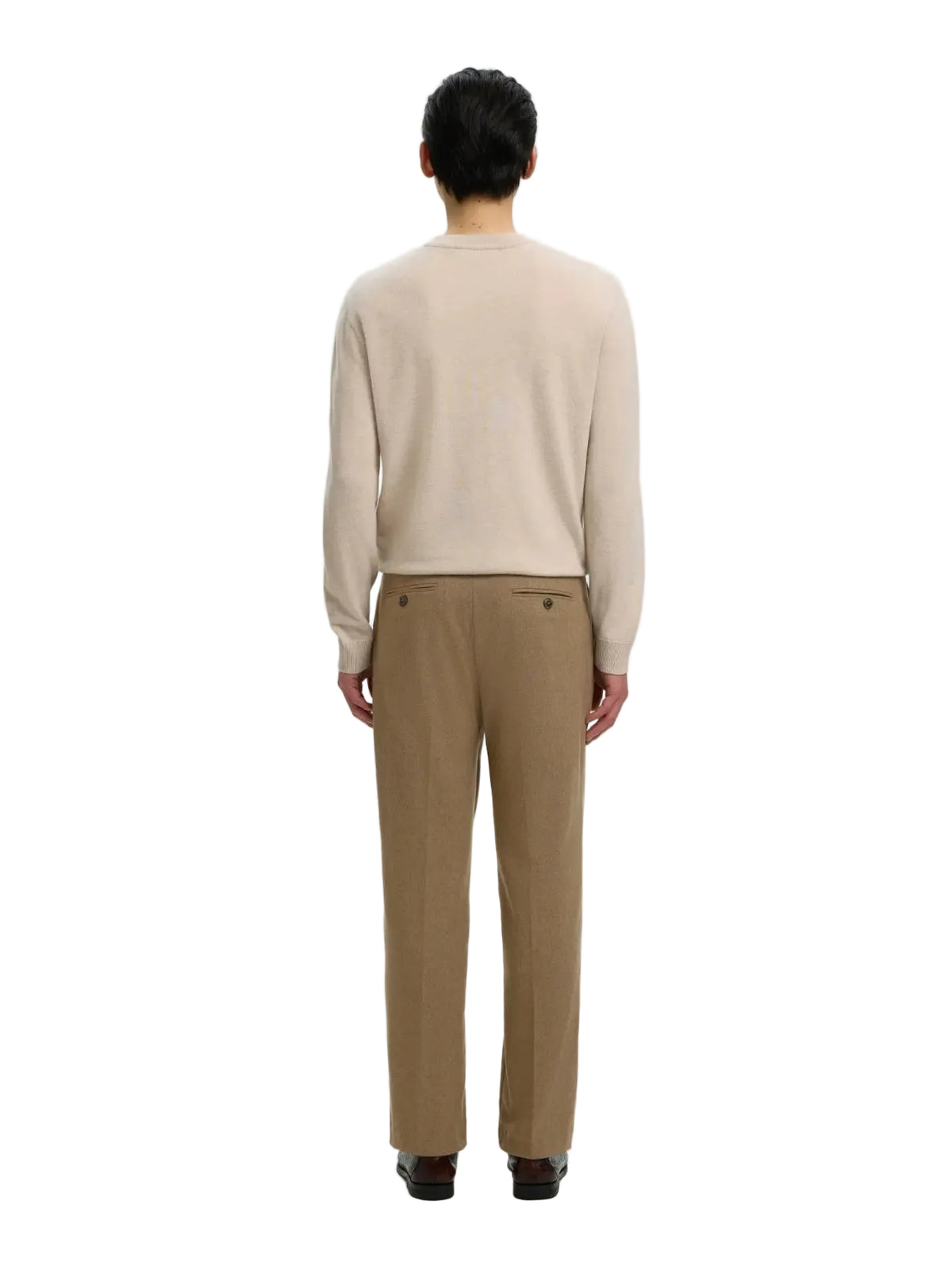 Paolo Wool Blend String Trouser