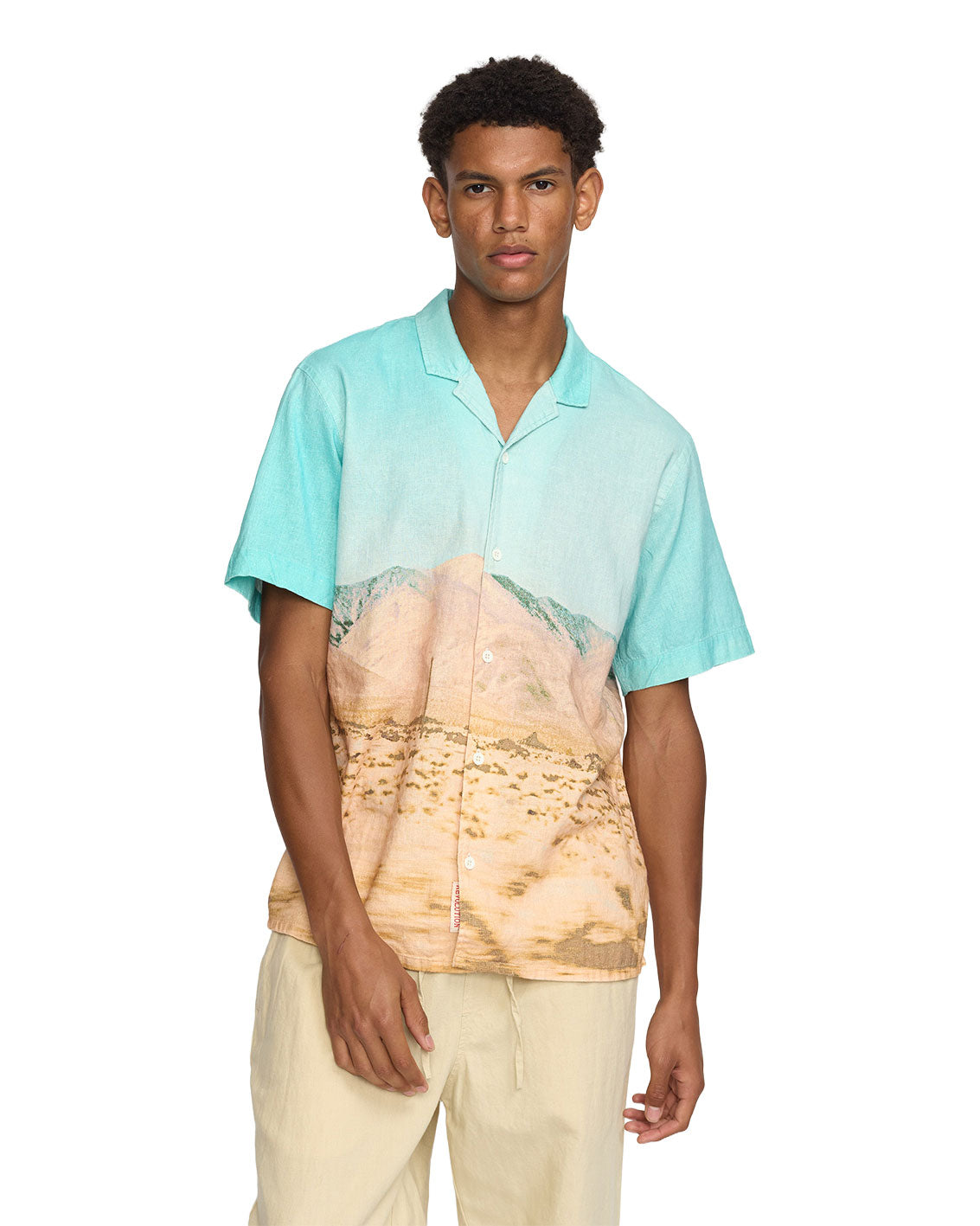 Short-sleeved Cuban Shirt 3182