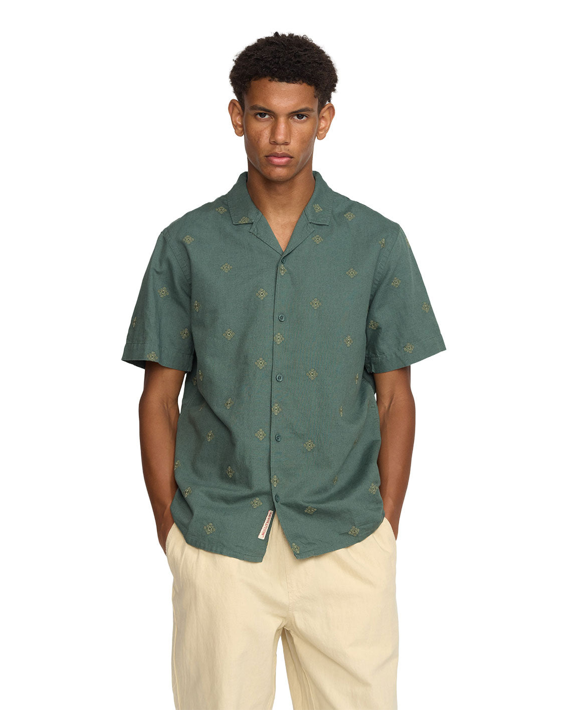 Short-sleeved Cuban Shirt 3183