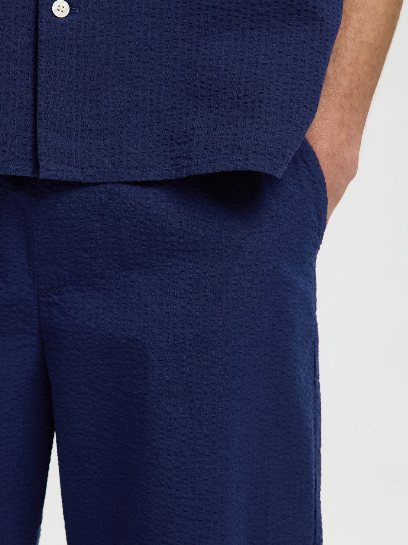 Regular Stuart Seersucker Shorts