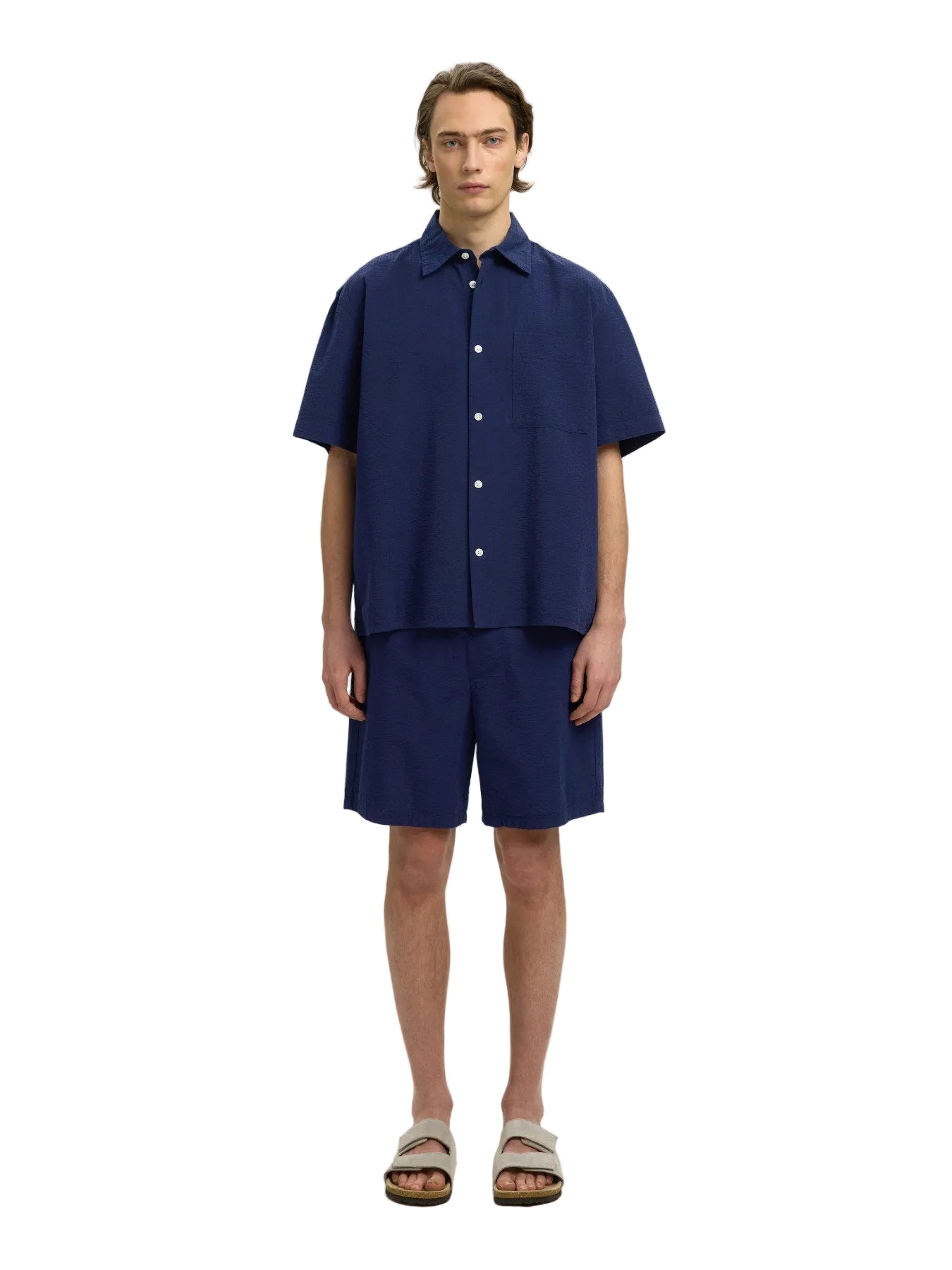 Regular Stuart Seersucker Shorts