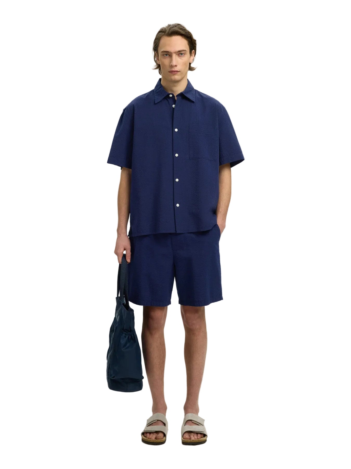 Regular Stuart Seersucker Shorts