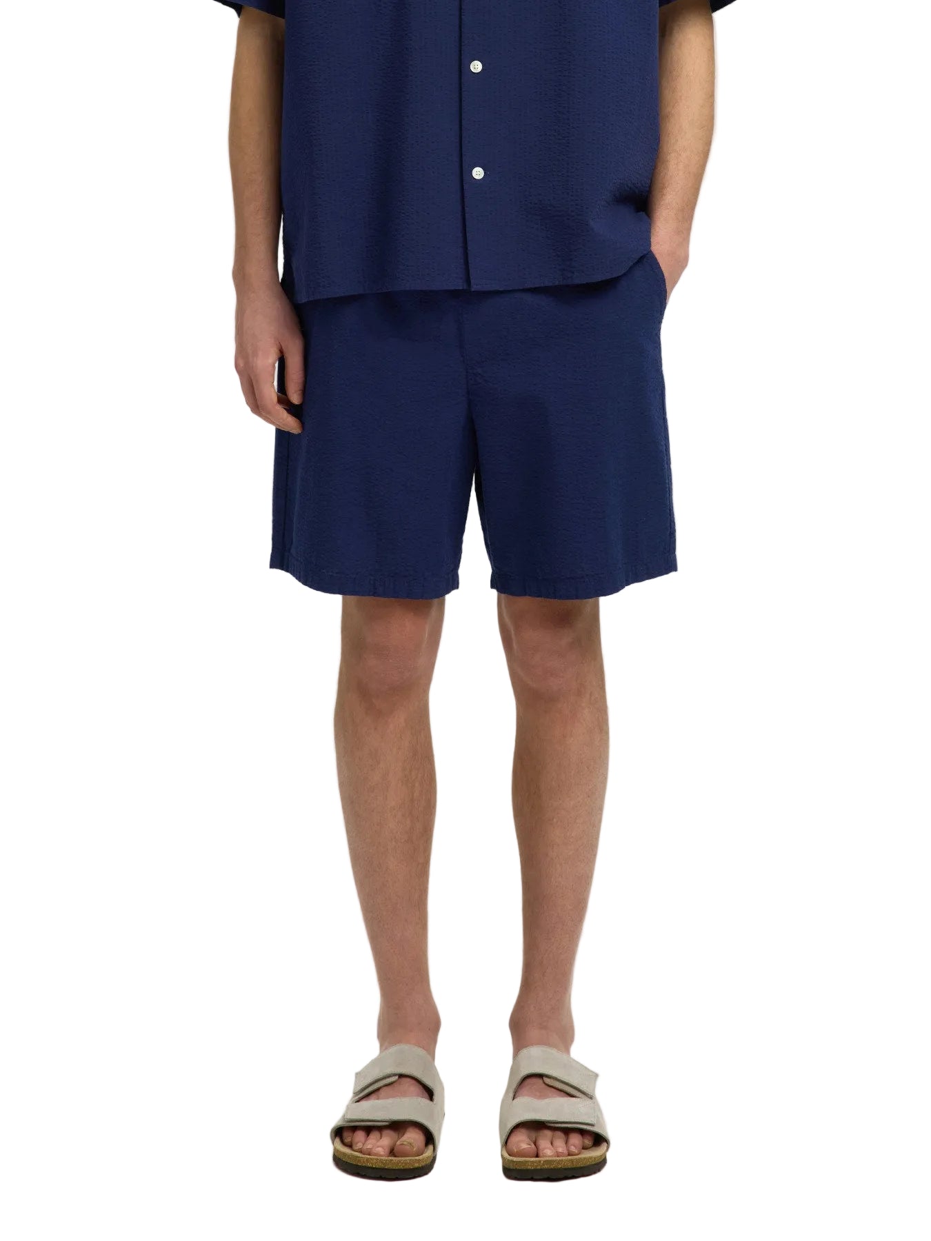 Regular Stuart Seersucker Shorts