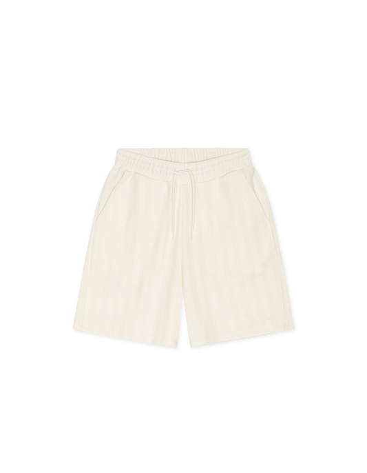 Stripe Jacquard Shorts