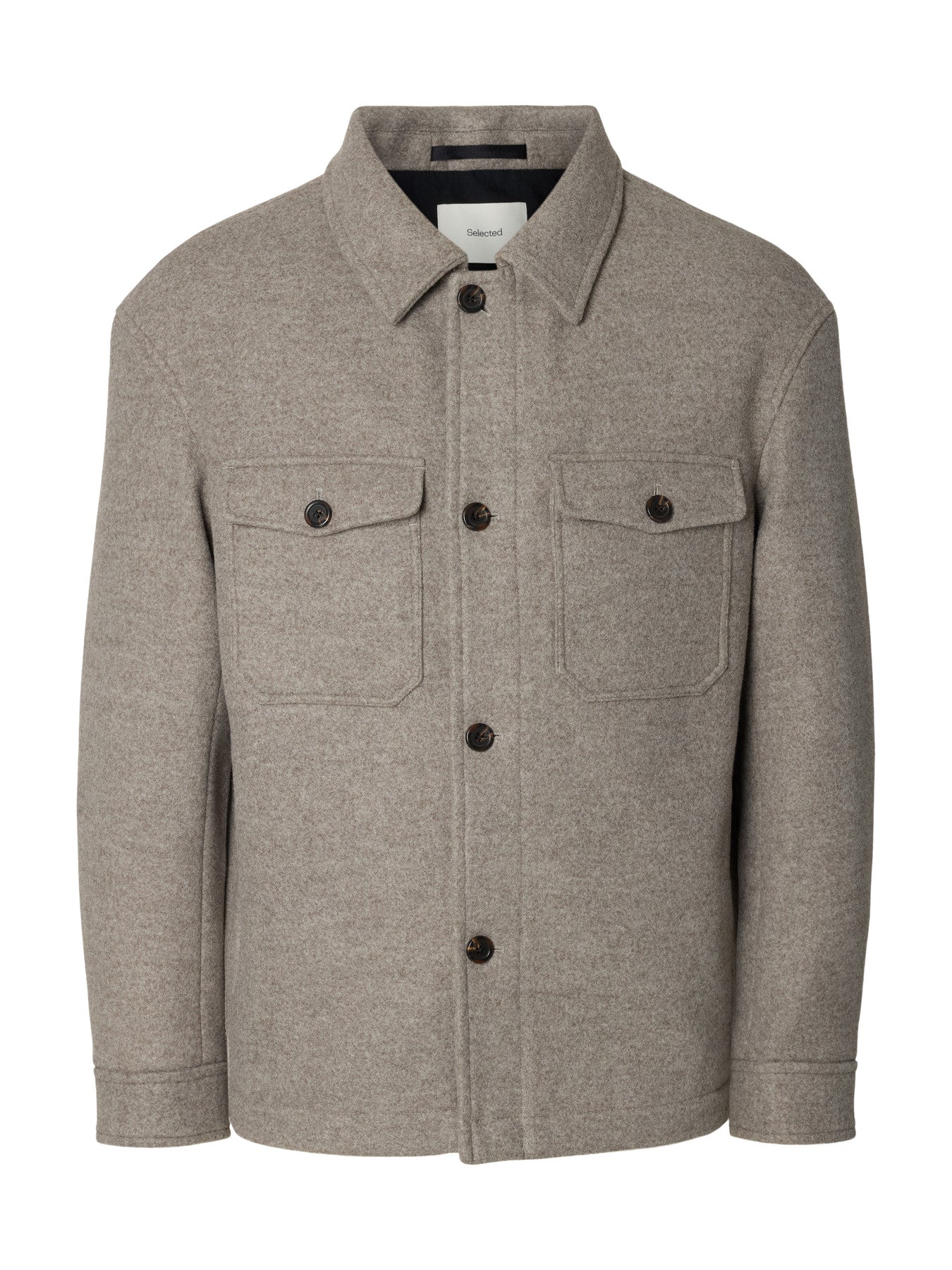 Mitch Wool Blend Shacket