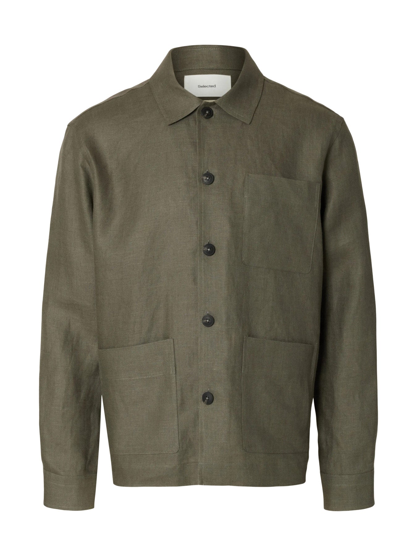 Regular Baird Linen Overshirt Resort