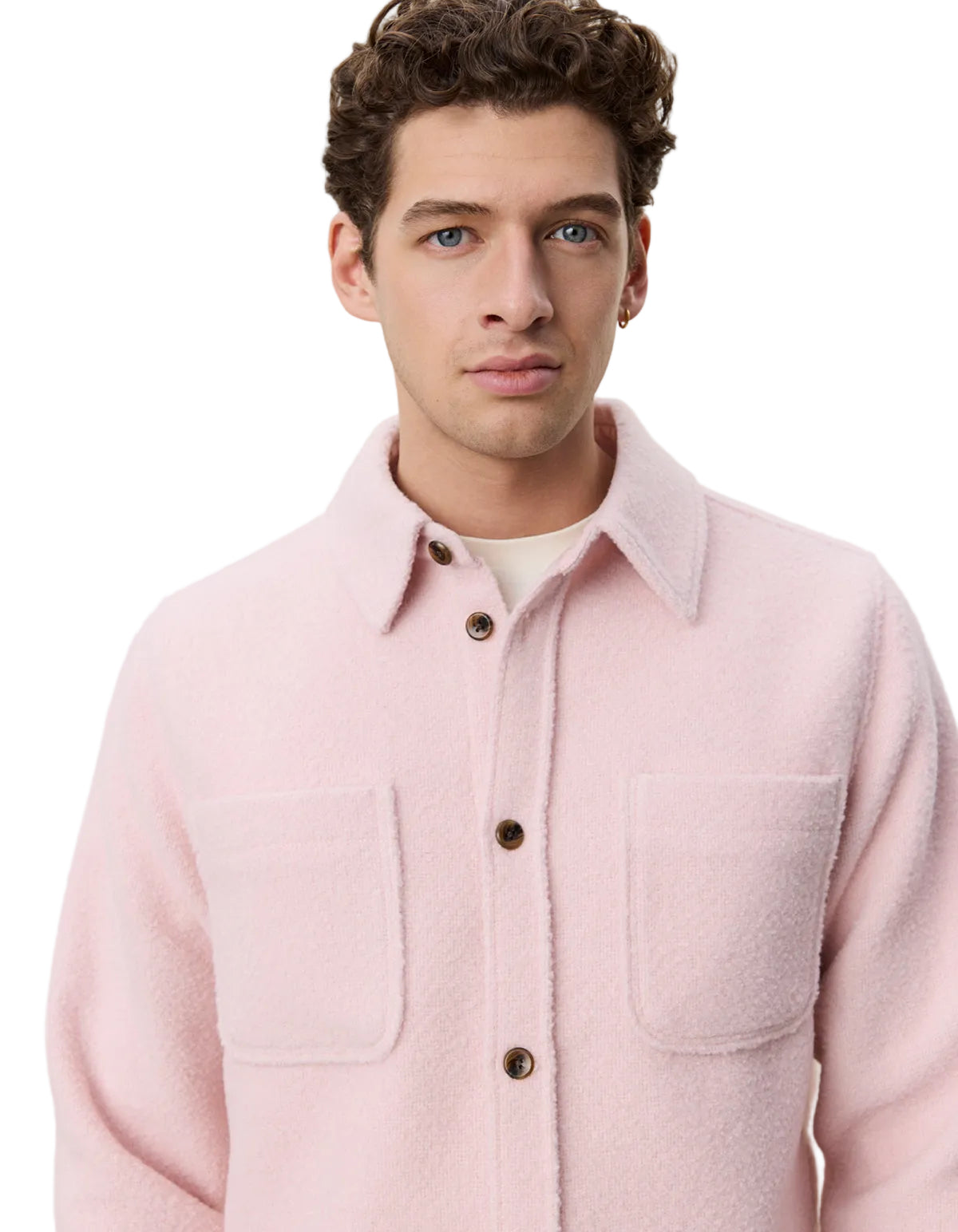 Bouclé Overshirt
