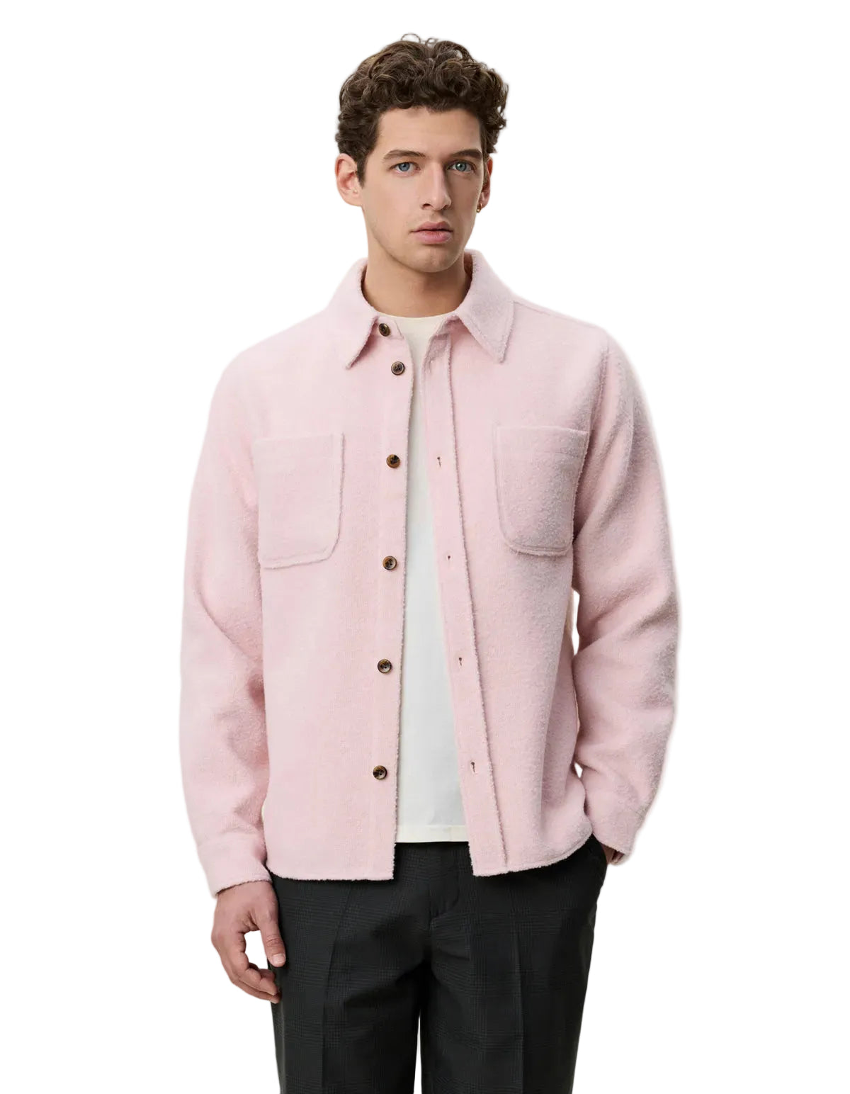 Bouclé Overshirt