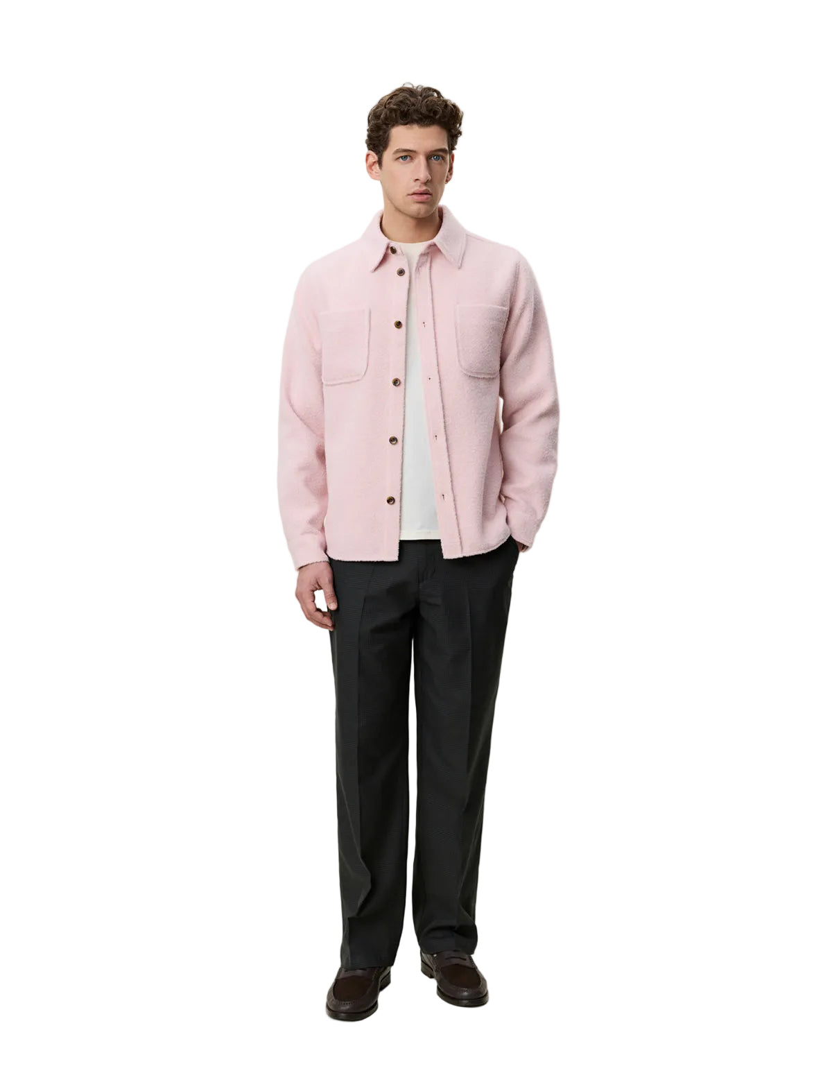 Bouclé Overshirt