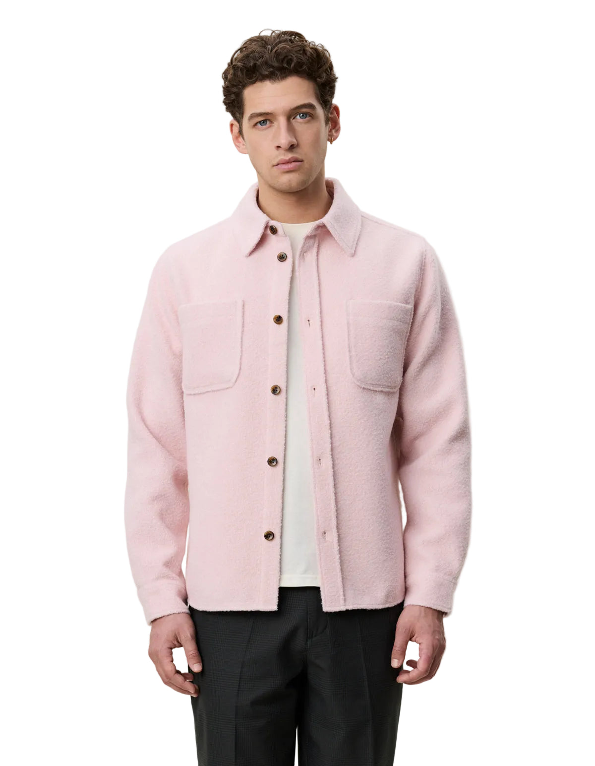Bouclé Overshirt
