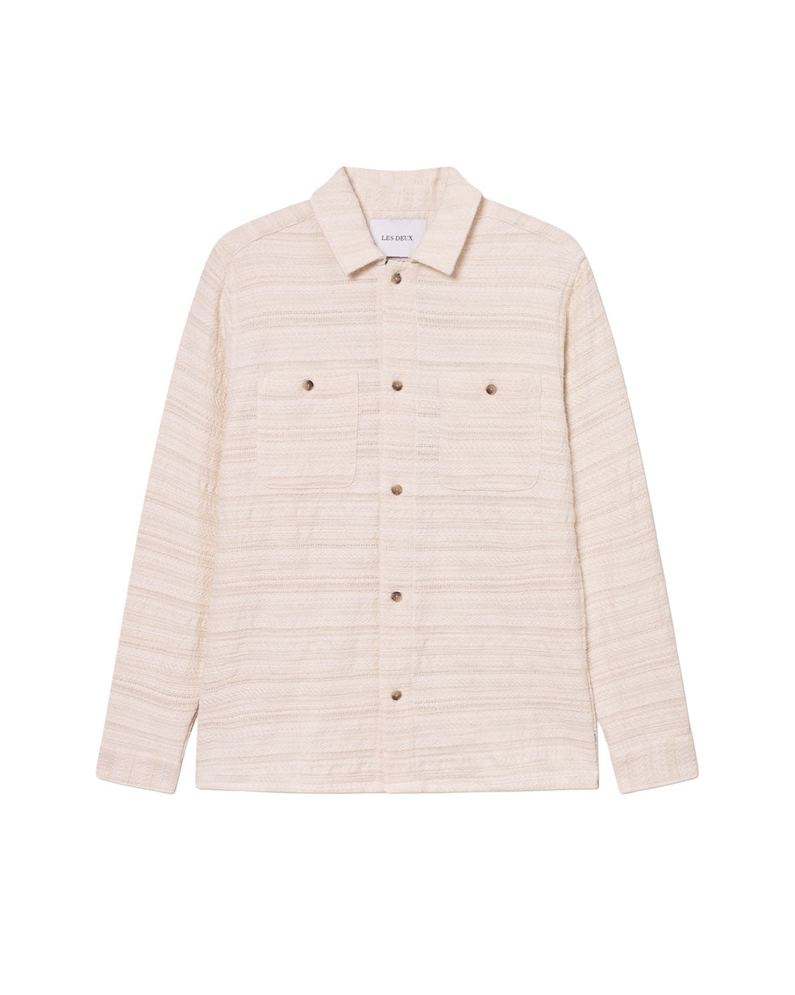 Jonas Structured Stripe Overshirt