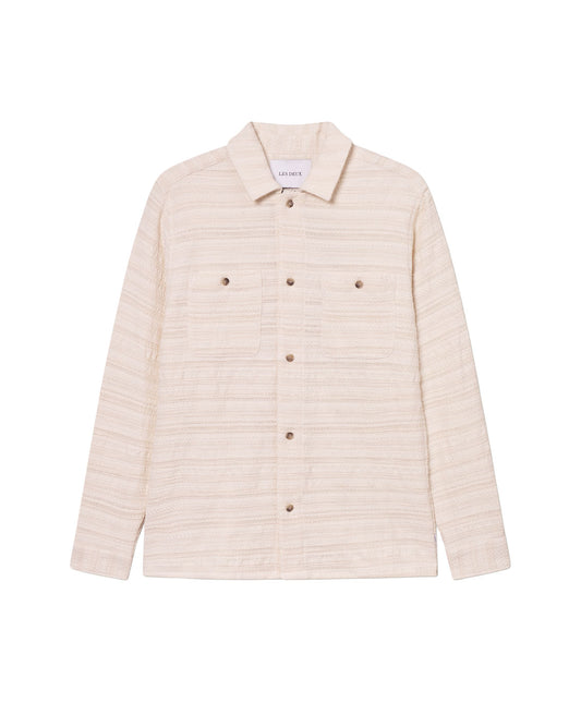 Jonas Structured Stripe Overshirt