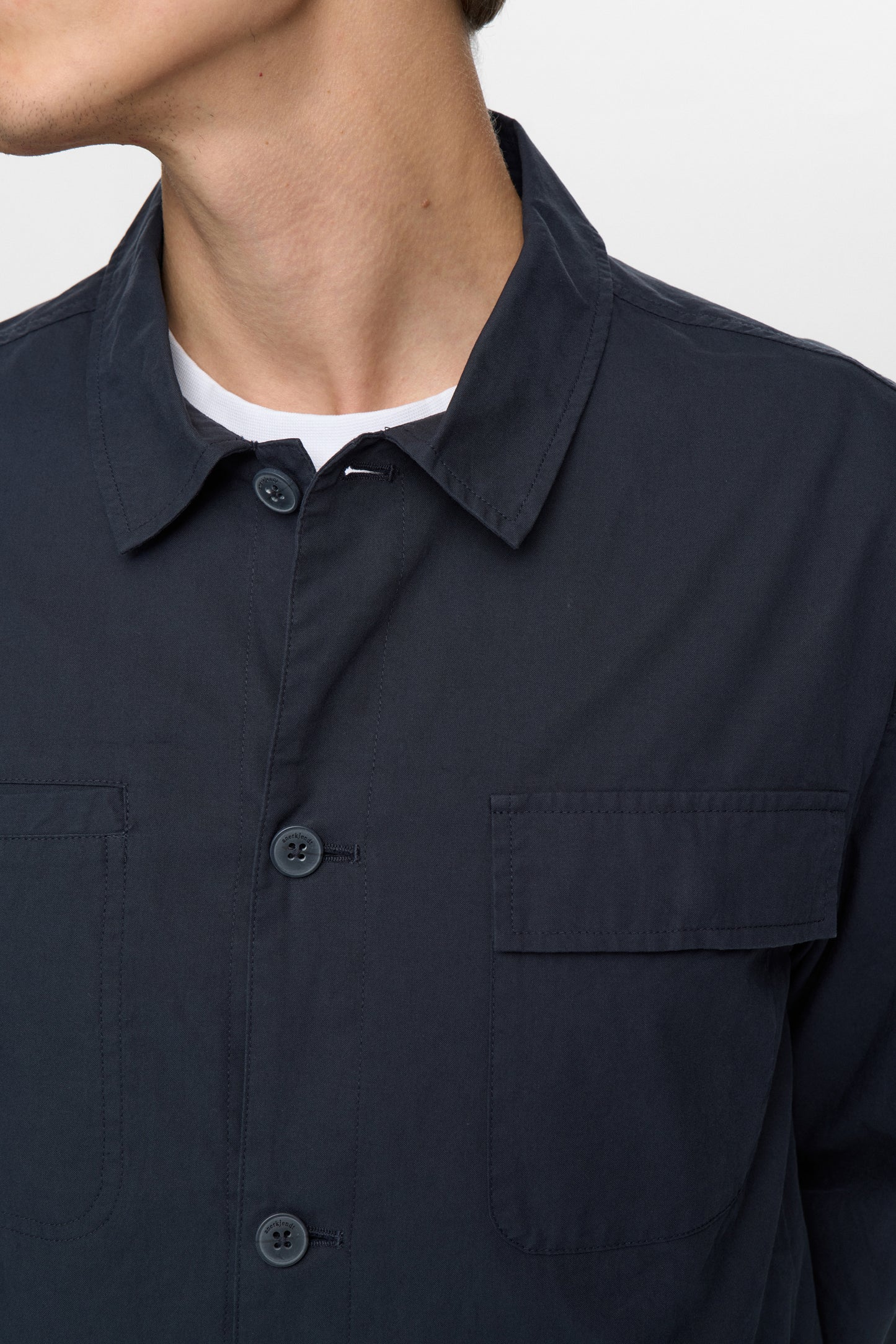 Odin Cotton Poplin Overshirt