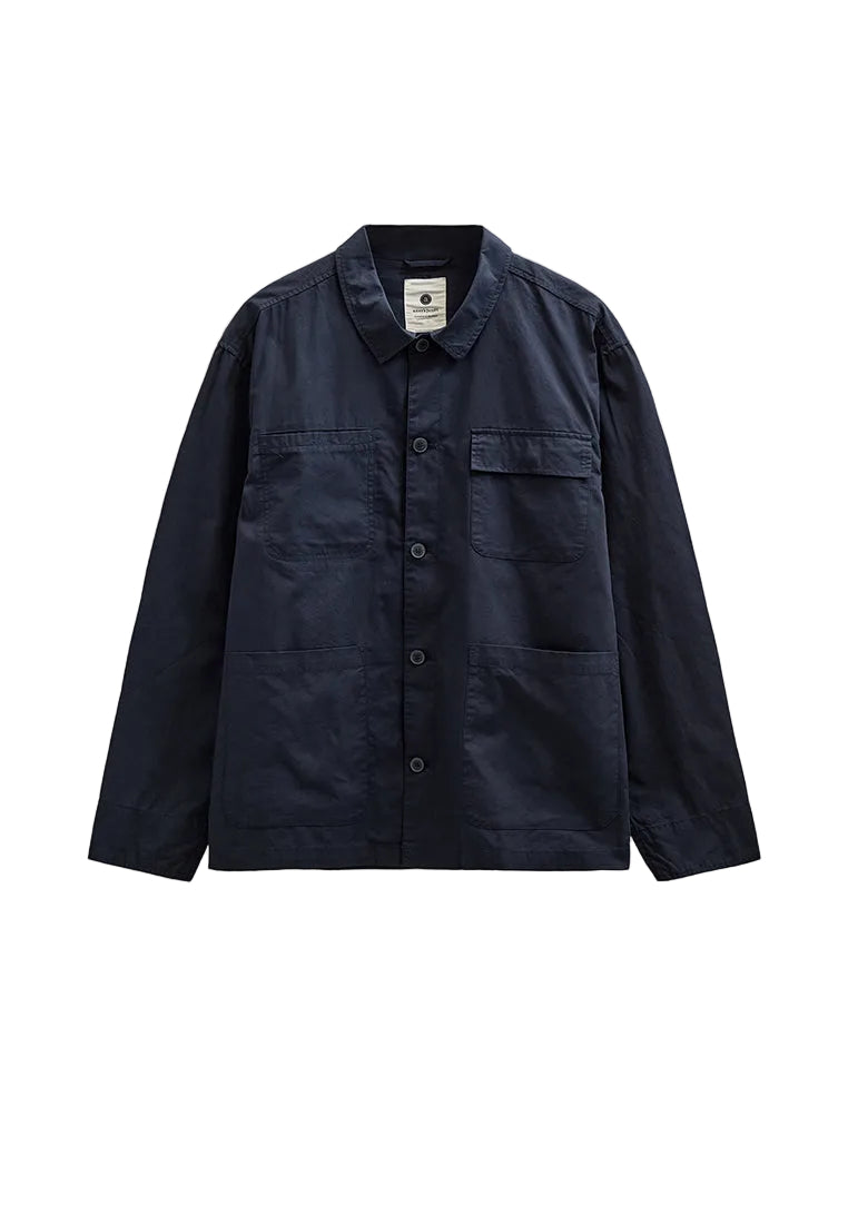 Odin Cotton Poplin Overshirt