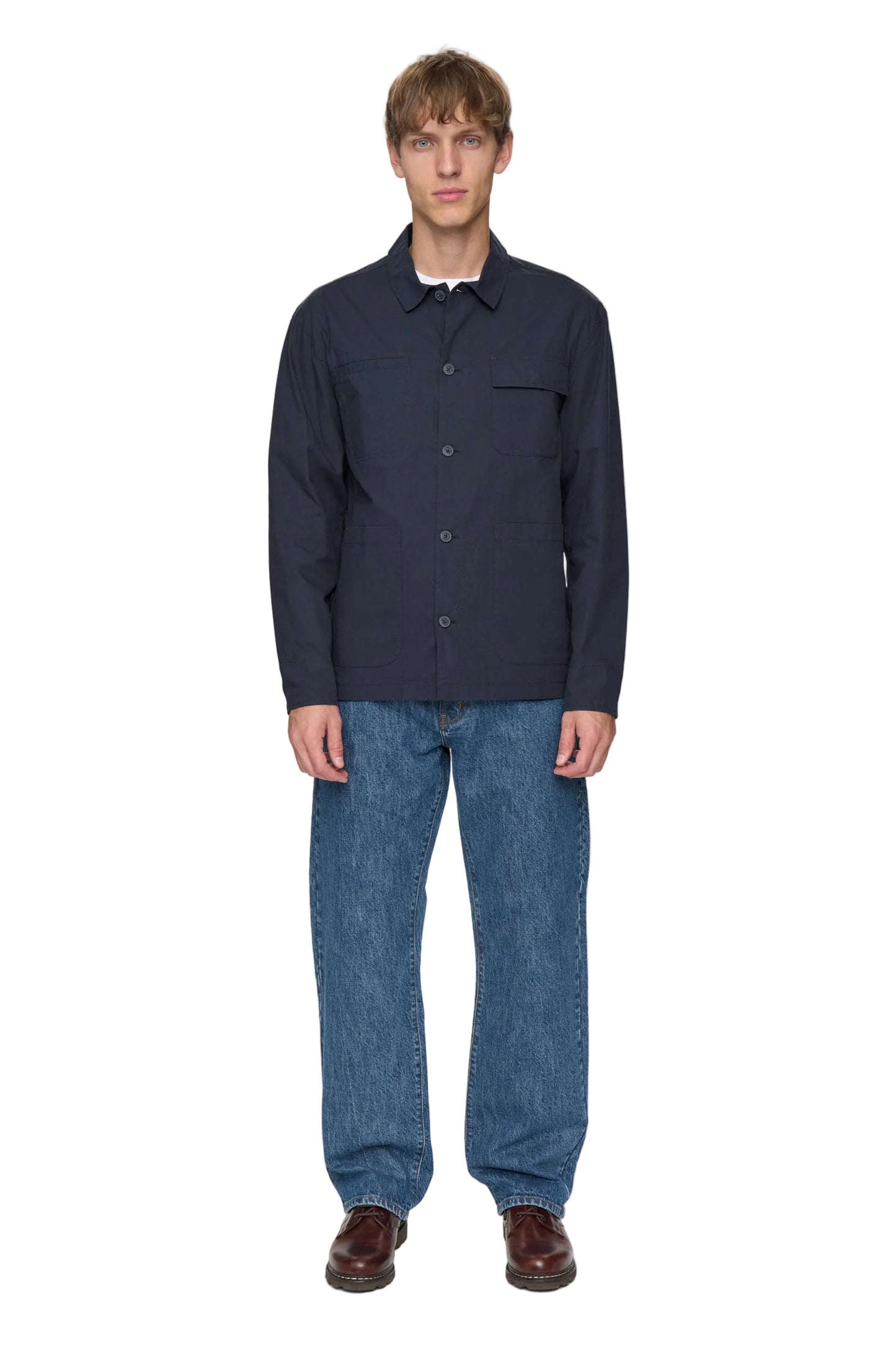 Odin Cotton Poplin Overshirt