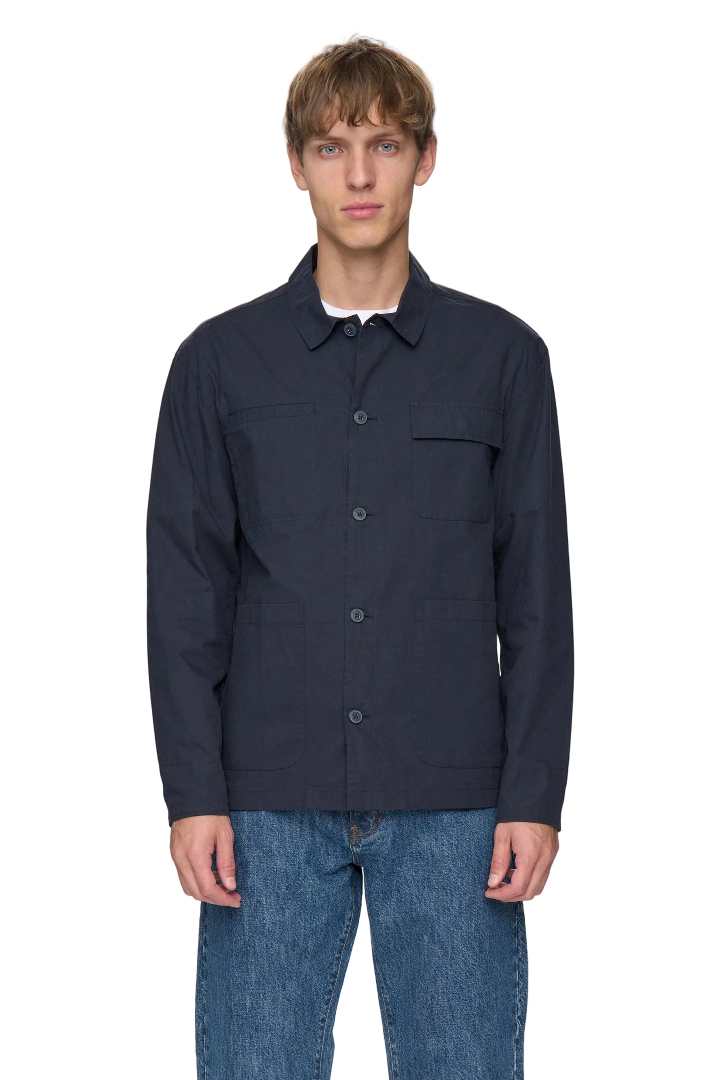 Odin Cotton Poplin Overshirt